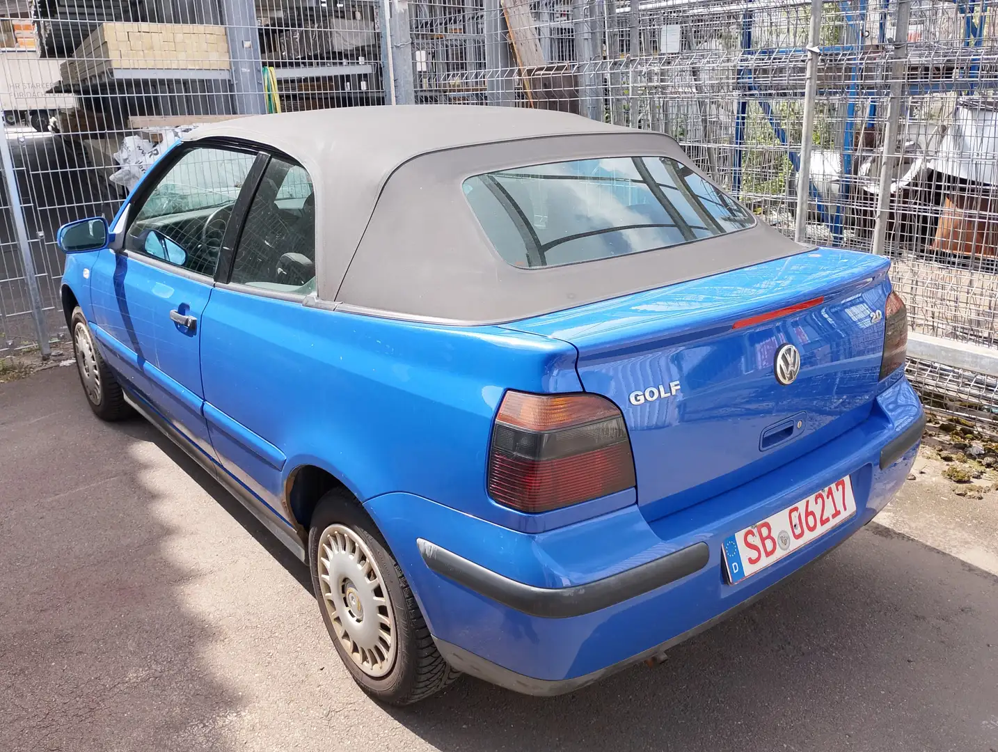 Volkswagen Golf Cabriolet Golf 4 Cabrio 2.0 Tüv 10.25 Blau - 2