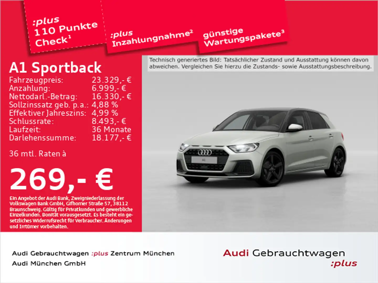 Audi A1 25 TFSI S tronic advanced SitzHzg/V Zilver - 1