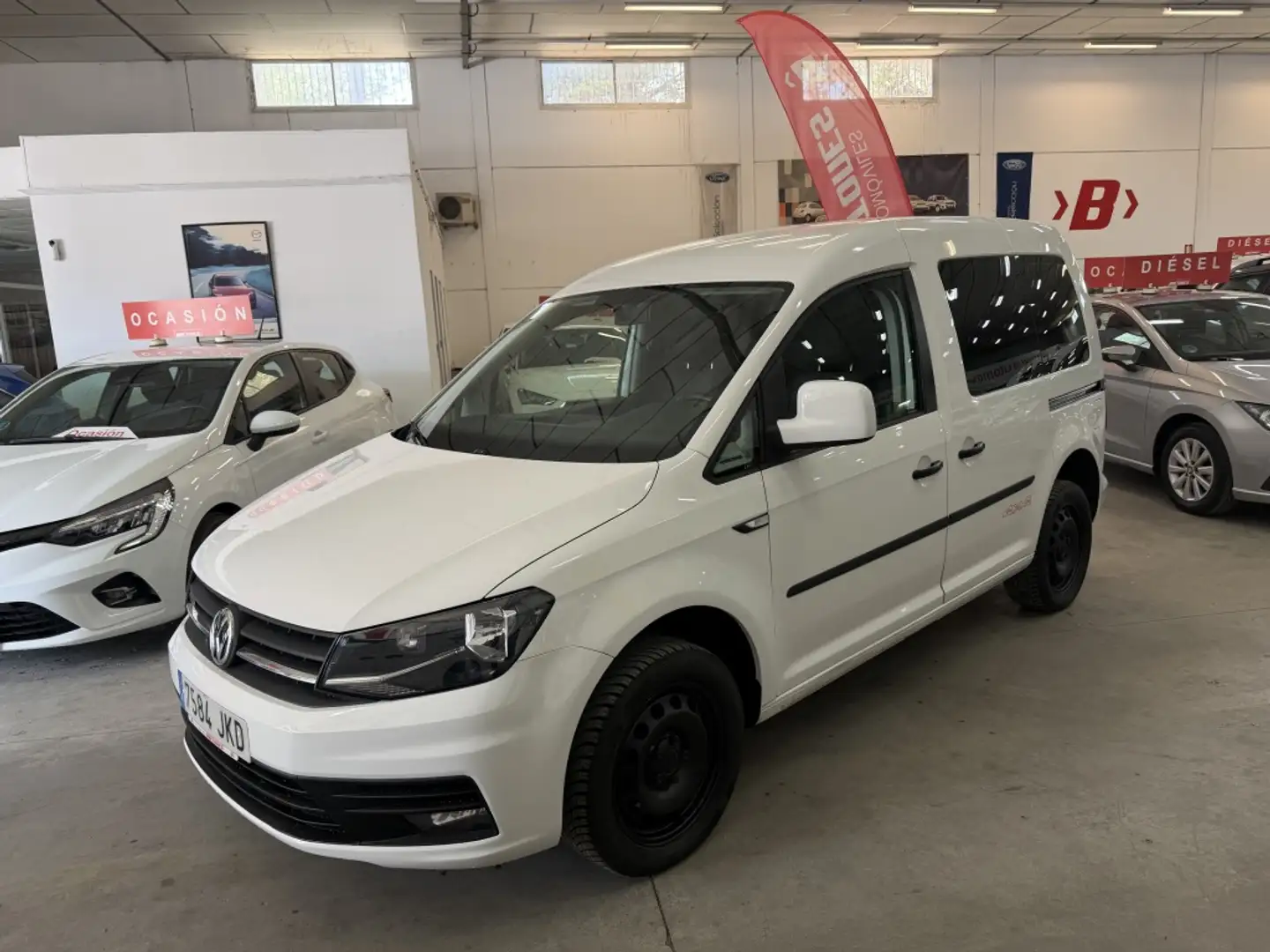 Volkswagen Caddy 2.0TDI Trendline 4M 90kW Blanco - 1