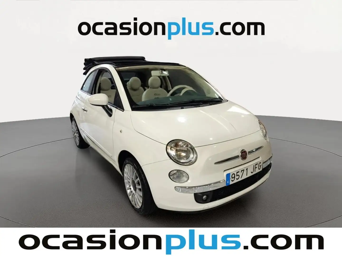 Fiat 500C 1.2 Lounge Blanco - 2