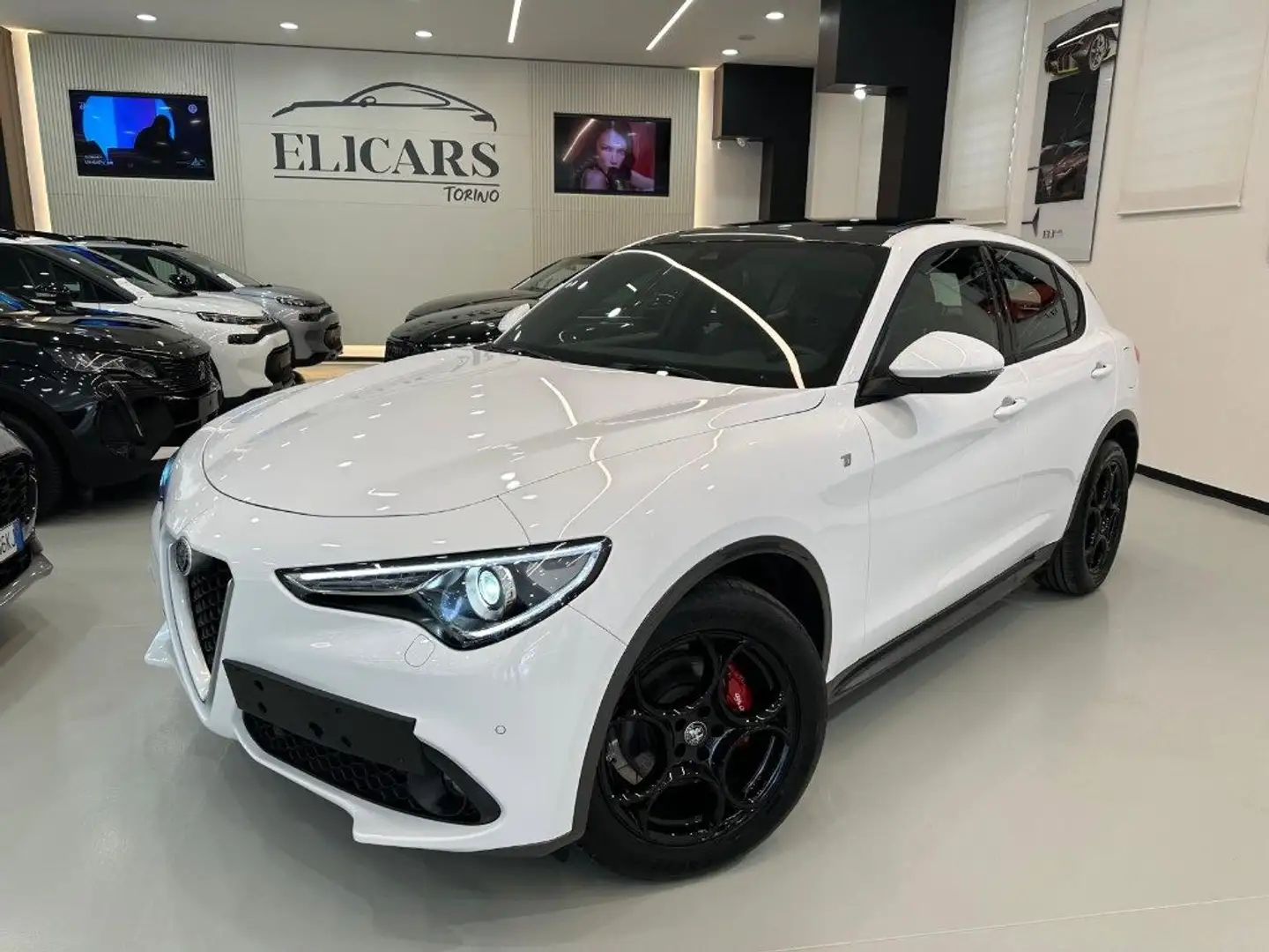 Alfa Romeo Stelvio 2.2 Turbodiesel 210 CV AT8 Q4 Ti Bianco - 2