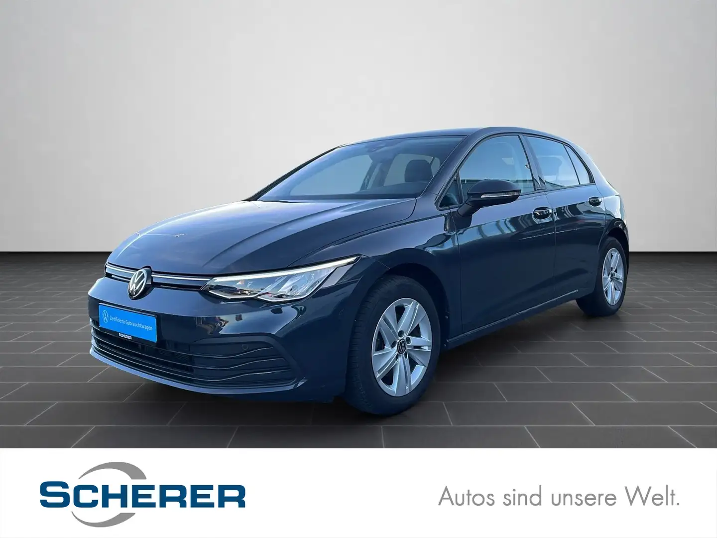 Volkswagen Golf VIII Life 2.0 TDI LED NAVI EPH ACC SHZ Grau - 1