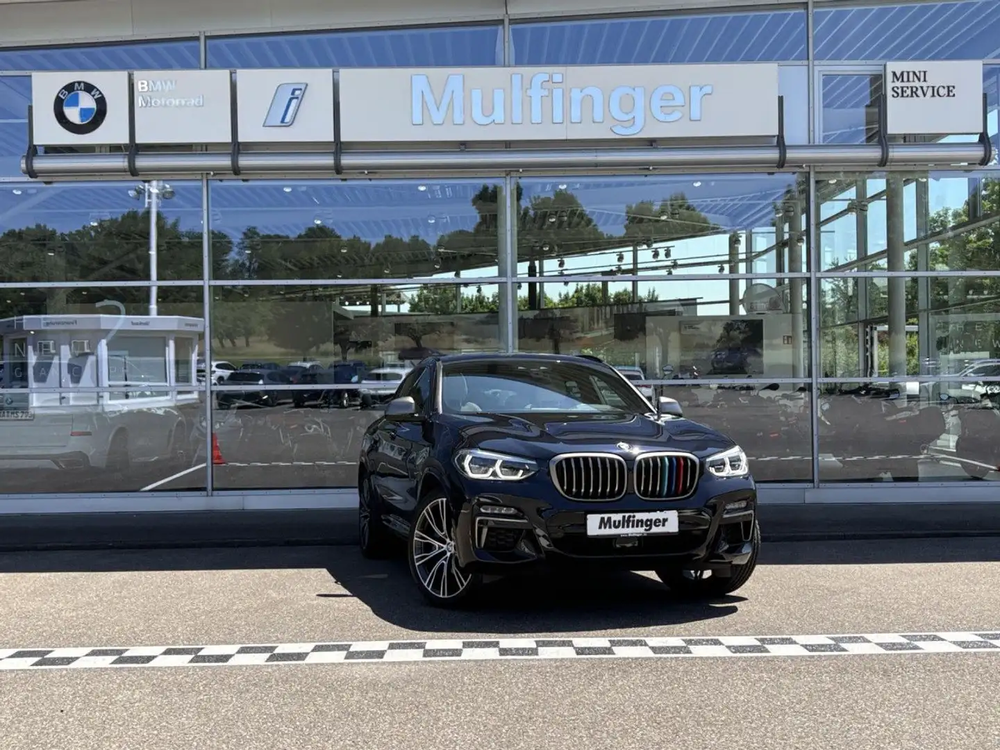 BMW X4 M 40d Gestik HUD ACC PanoD.SuView Ha/Ka.AHK 21 Schwarz - 2