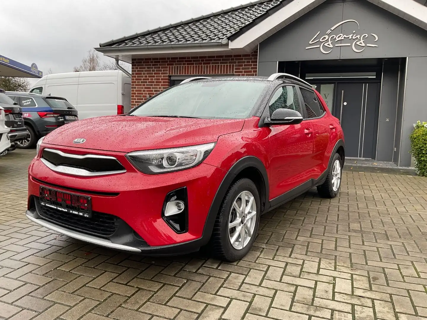 Kia Stonic Style,Klima,AHK,CarPlay,Sitzheizung Rot - 1