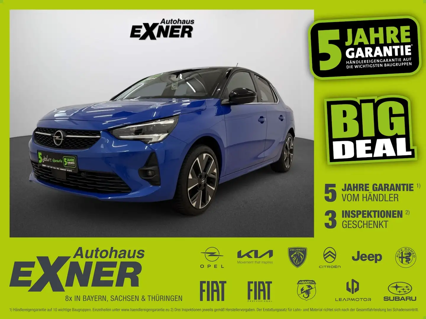 Opel Corsa-e ULTIMATE - 50kWh *Tech Paket Park&Go*LED* Blau - 1