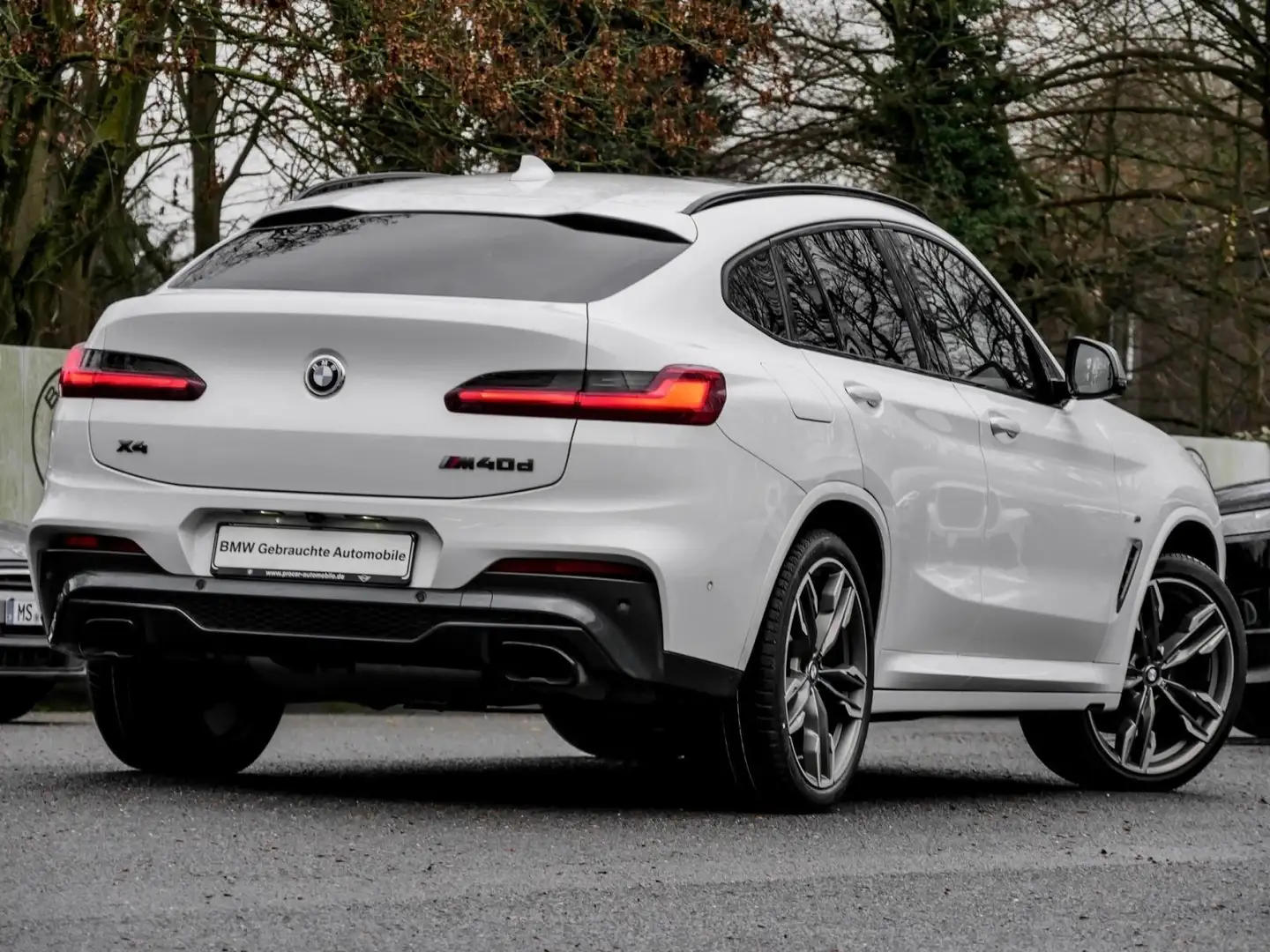 BMW X4 M 40d M SPORT+PANO+HuD+H/K+DA PLUS+STANDHZG Blanc - 2
