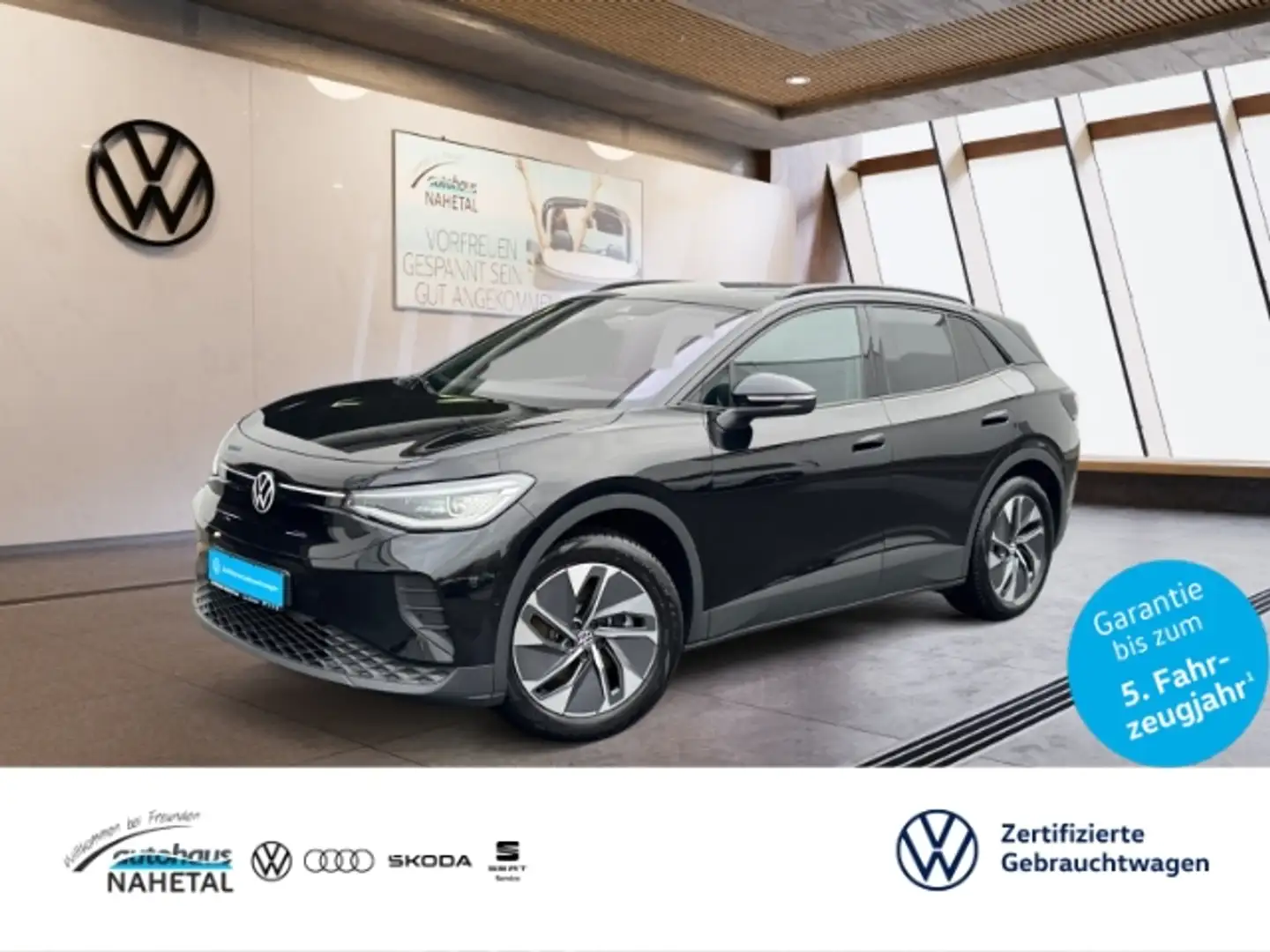 Volkswagen ID.4 PRO 210KW IQ-LIGHT NAVI ACC 19'' REAR VIEW  3Z-KLI Schwarz - 1
