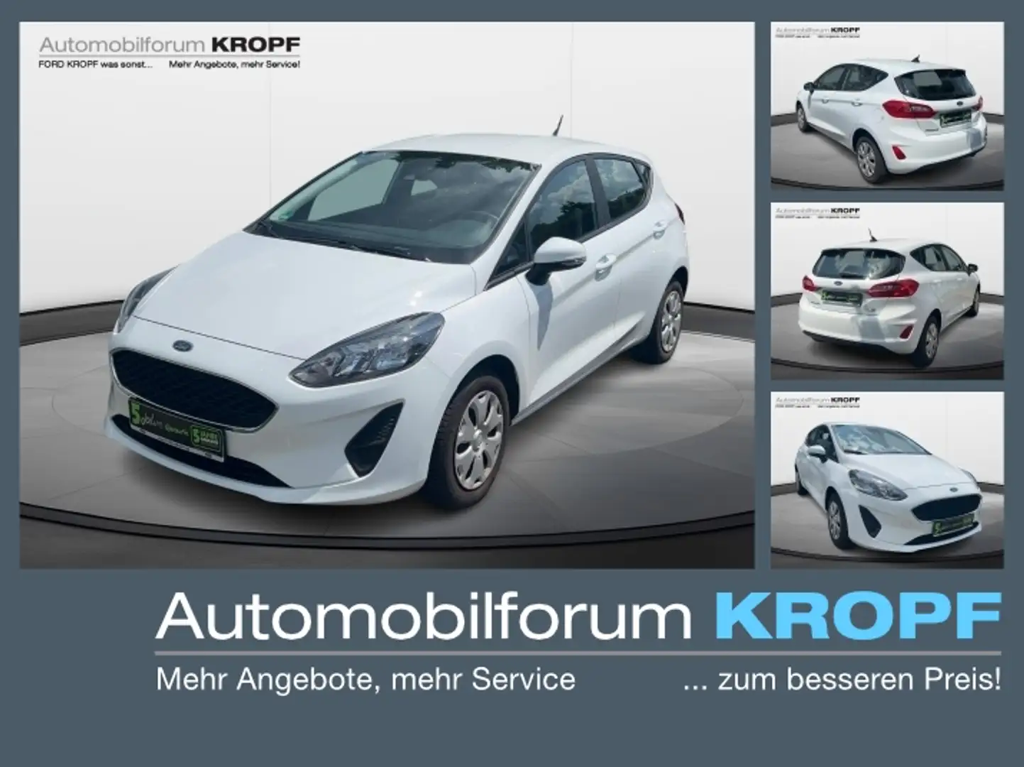Ford Fiesta 1.0 EcoBoost Cool&Connect NAVI WINTERPAKET Wit - 1