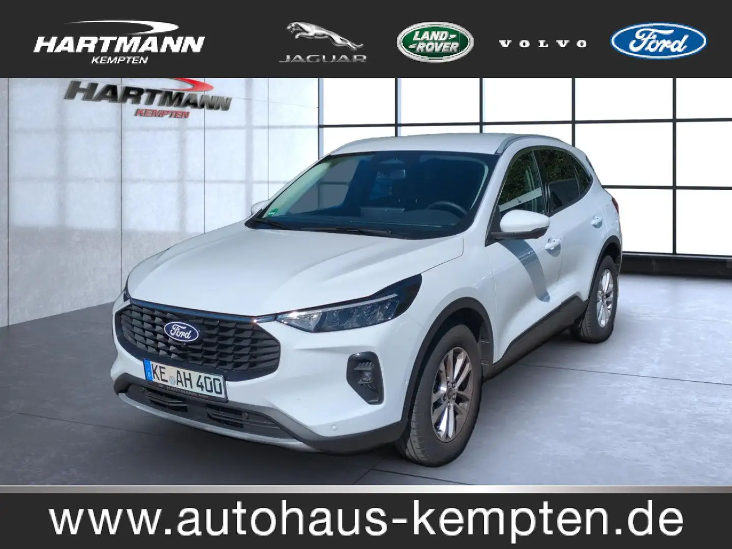 Ford Kuga Titanium Bluetooth Navi LED Klima el. Fenster Weiß - 1