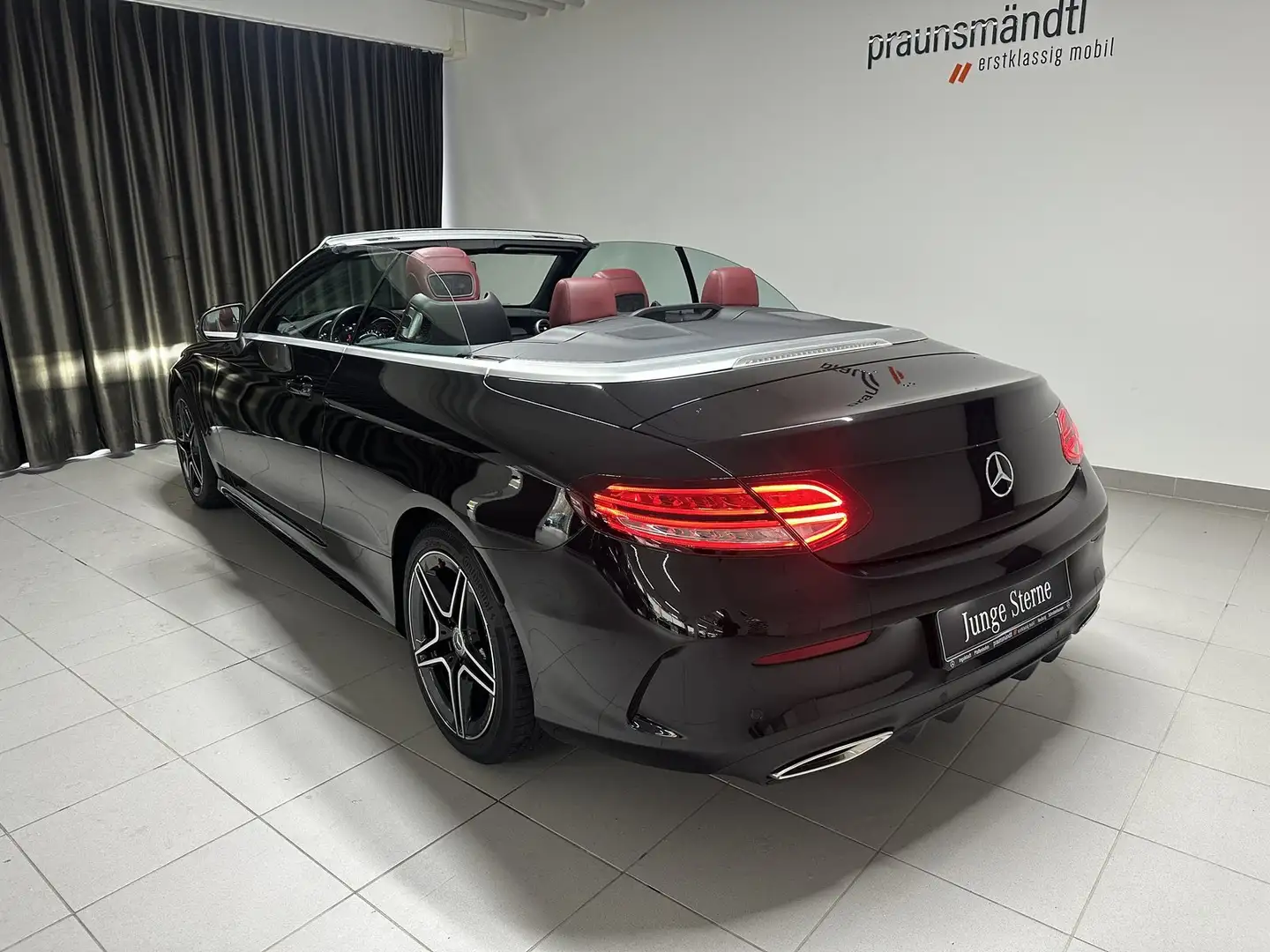 Mercedes-Benz C 300 Cabrio AMG Night LED/Sound/Ambi/Parktr/360 Schwarz - 2