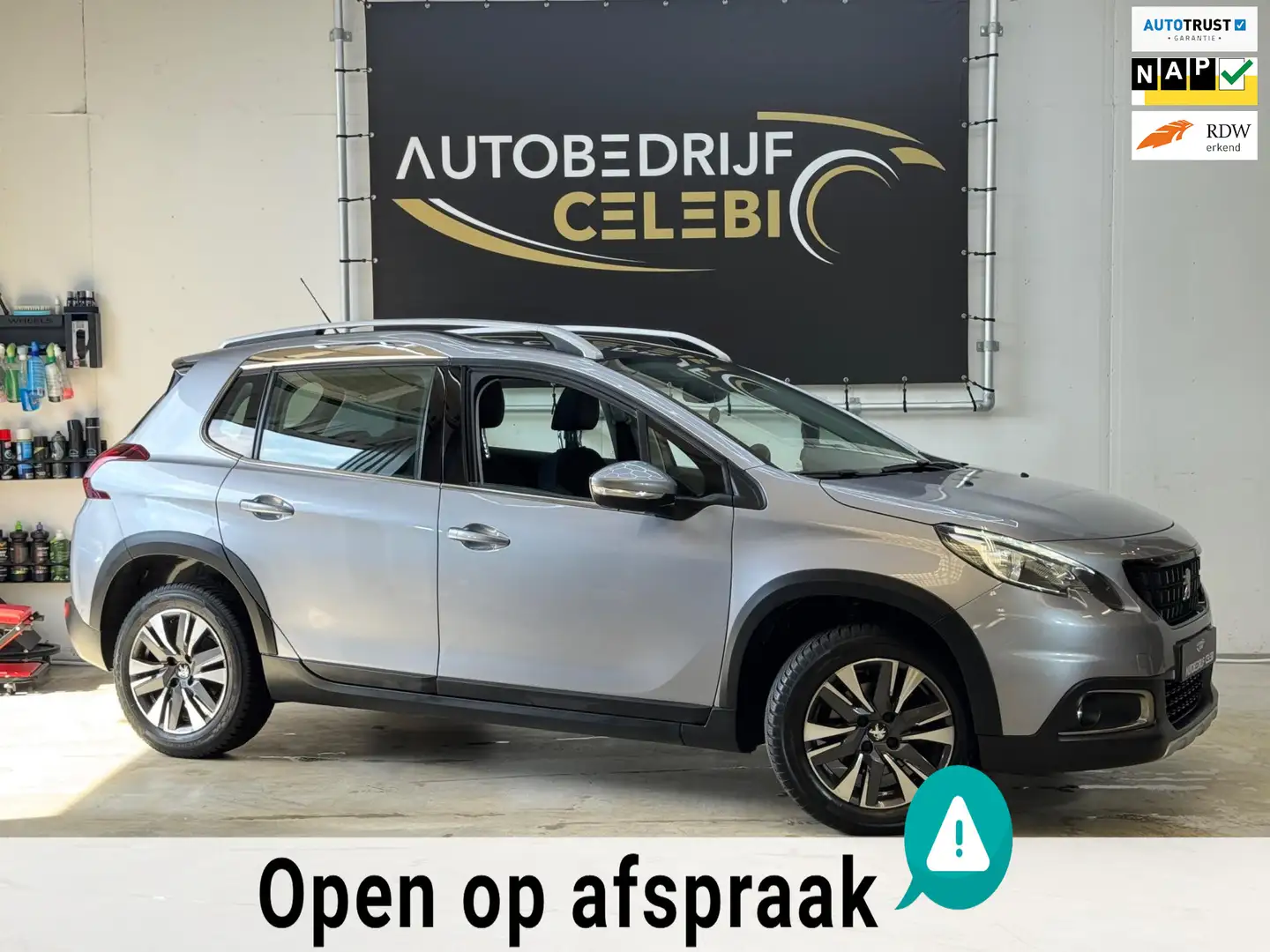 Peugeot 2008 1.2 PureTech GT-Line 2018 GRIJS PANO|CAMERA|AUT Grijs - 1