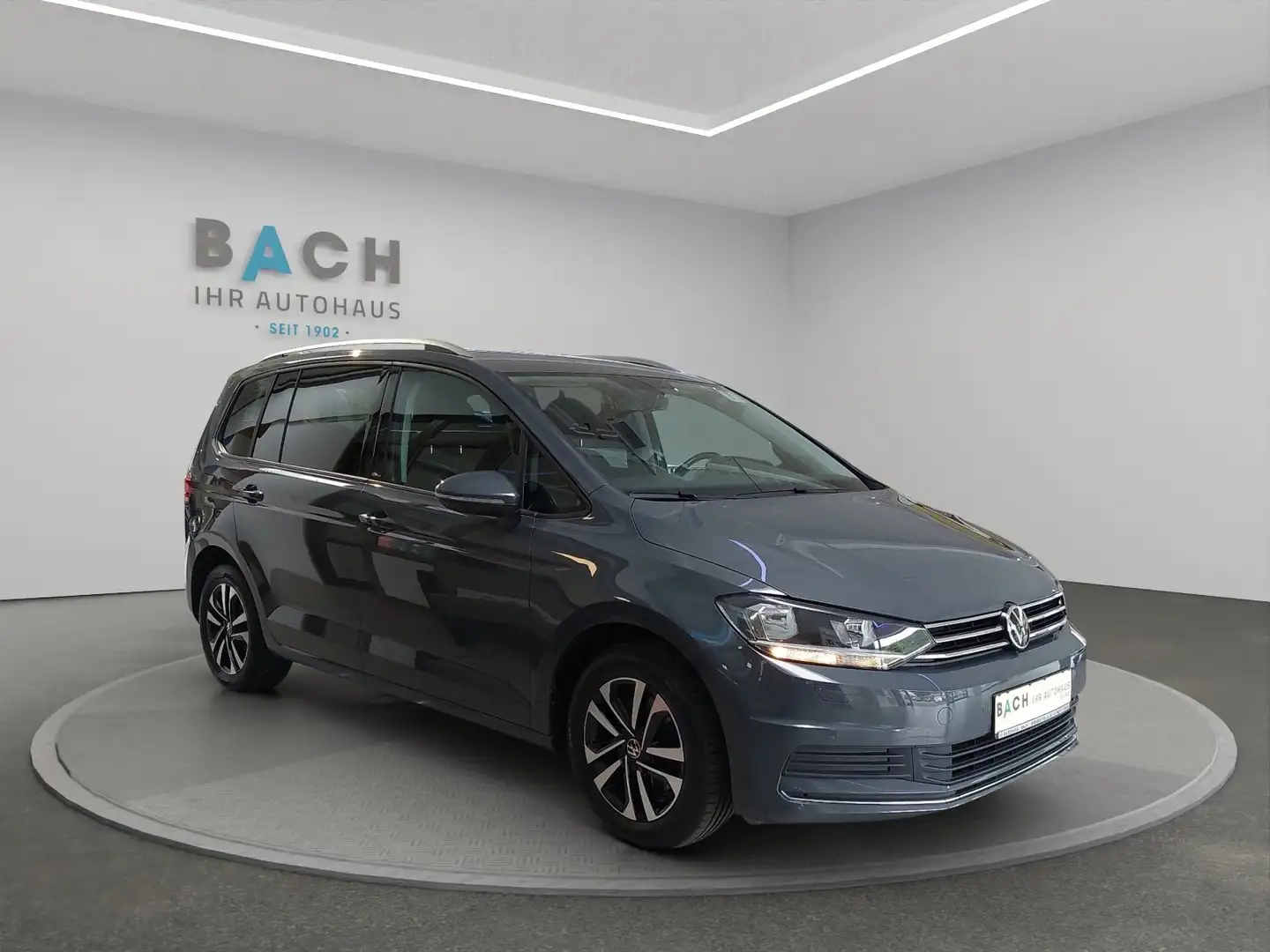Volkswagen Touran United 7-Sitzer AHV Gris - 2