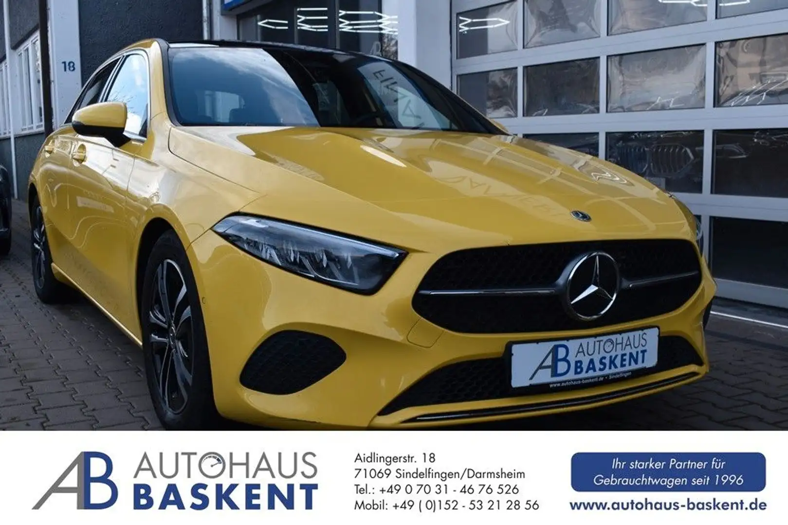 Mercedes-Benz A 180 *LED-Scheinwerfer*AHK*T-LEDER*PANO*MEMORY* Žlutá - 1