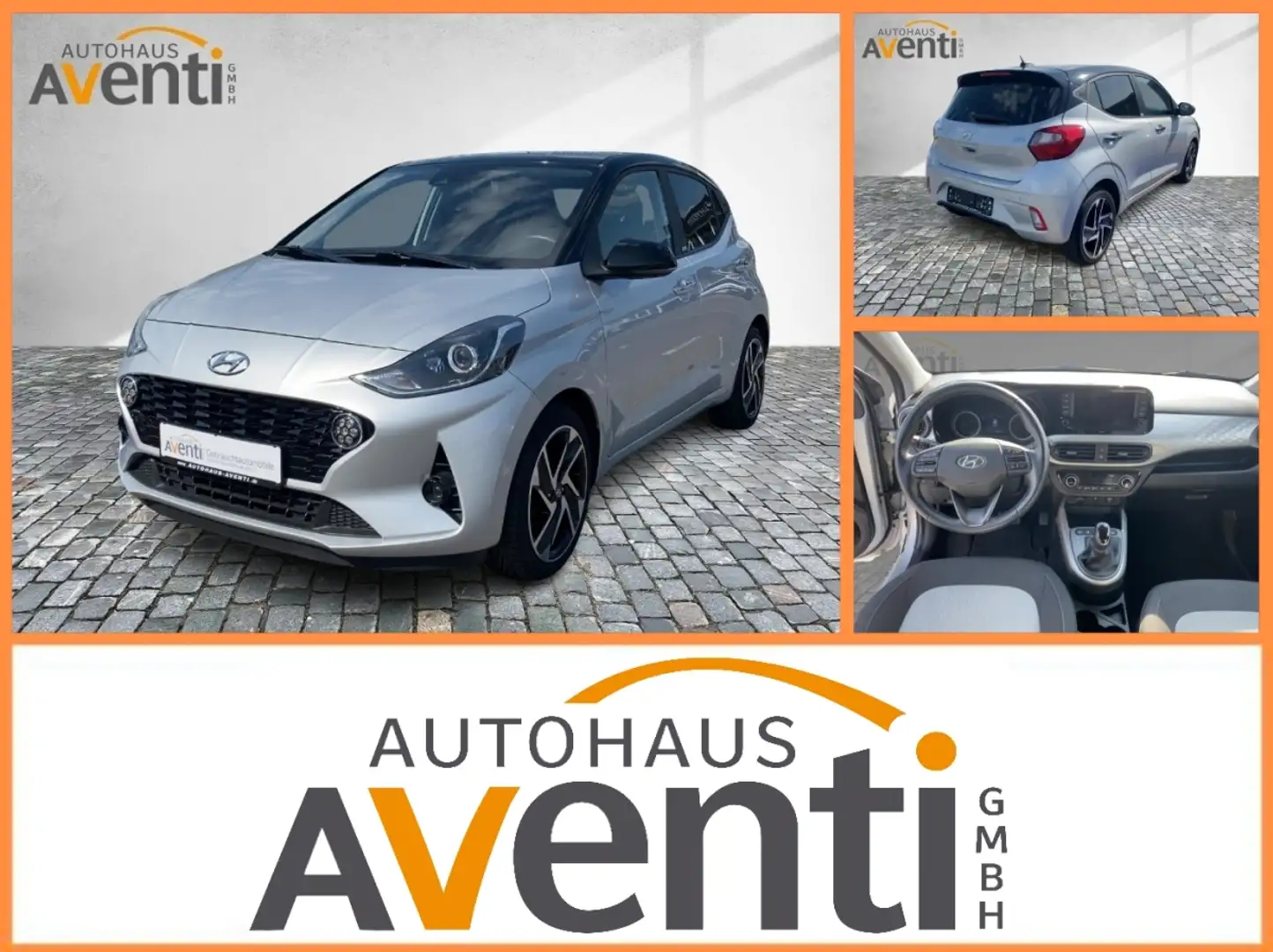 Hyundai i10 Style *Lane Assist*Kamera*Navi*Winter Paket* Argent - 1