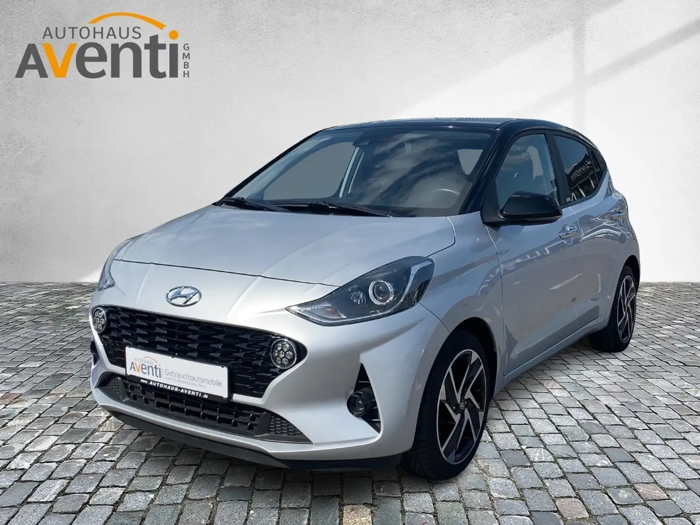 Hyundai i10 Style *Lane Assist*Kamera*Navi*Winter Paket* Argent - 2