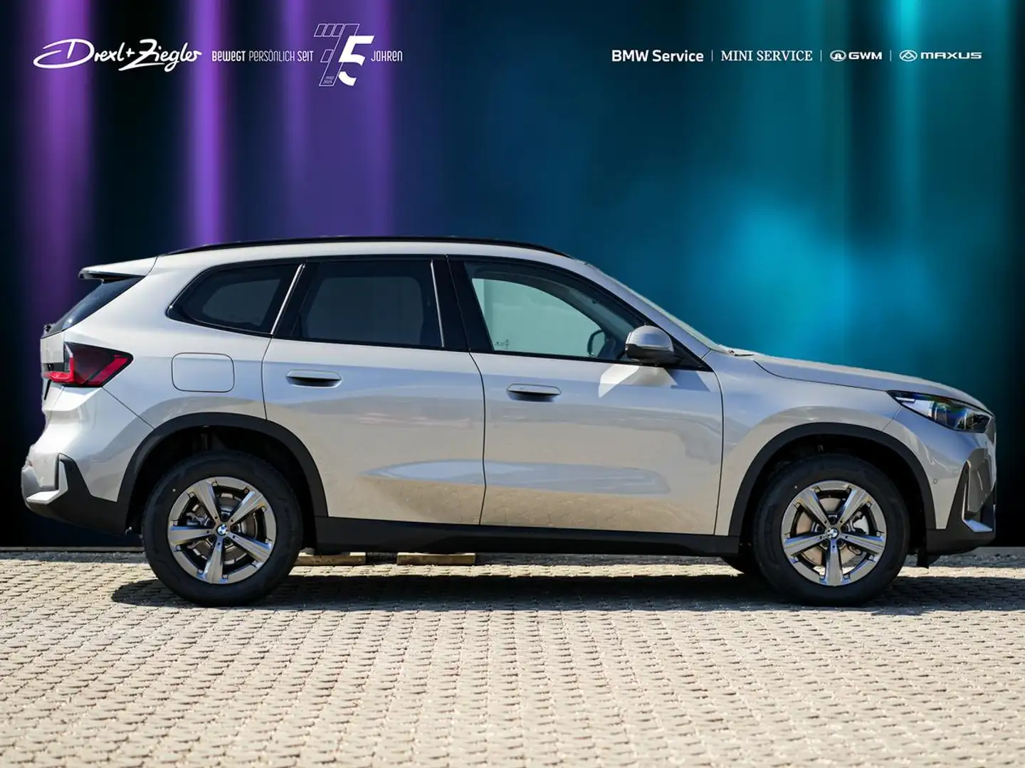 BMW X1 sDrive18d AHK AdLED PanoDach Travel+PremPaket Argent - 2
