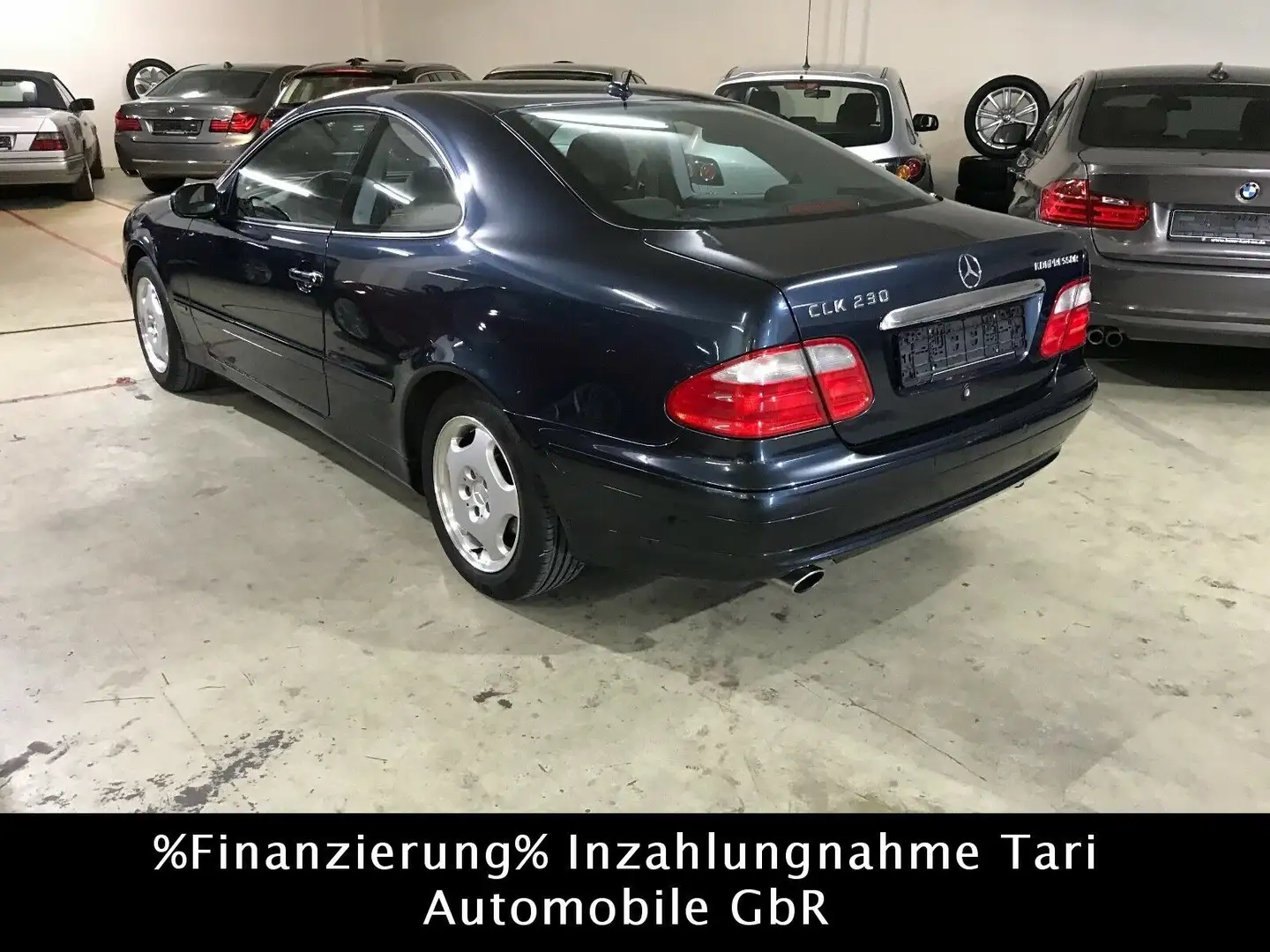 Mercedes-Benz CLK 230 Coupe Kompressor Leder,GSD,1.Hand,62tkm Schwarz - 1
