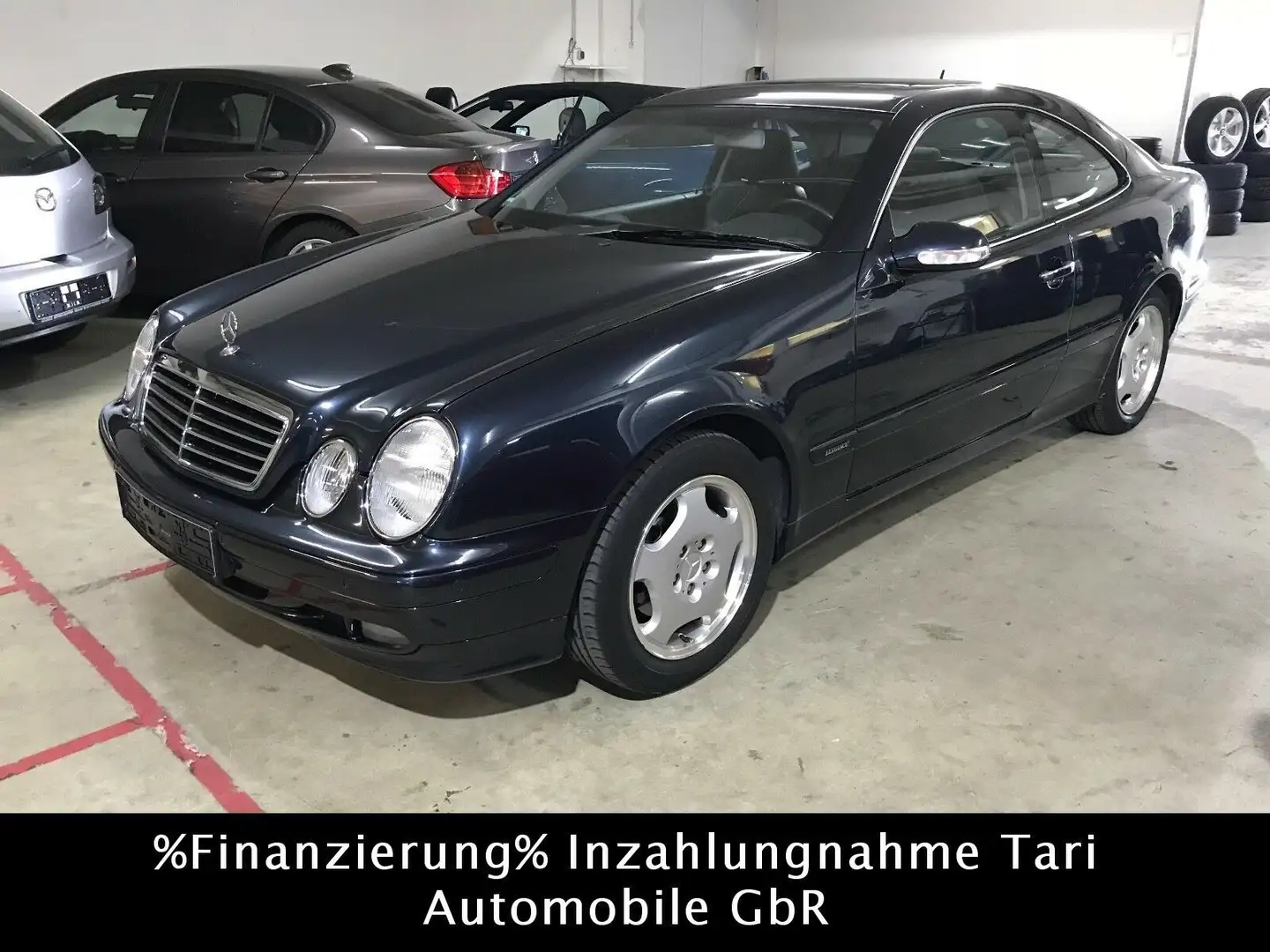 Mercedes-Benz CLK 230 Coupe Kompressor Leder,GSD,1.Hand,62tkm Schwarz - 2