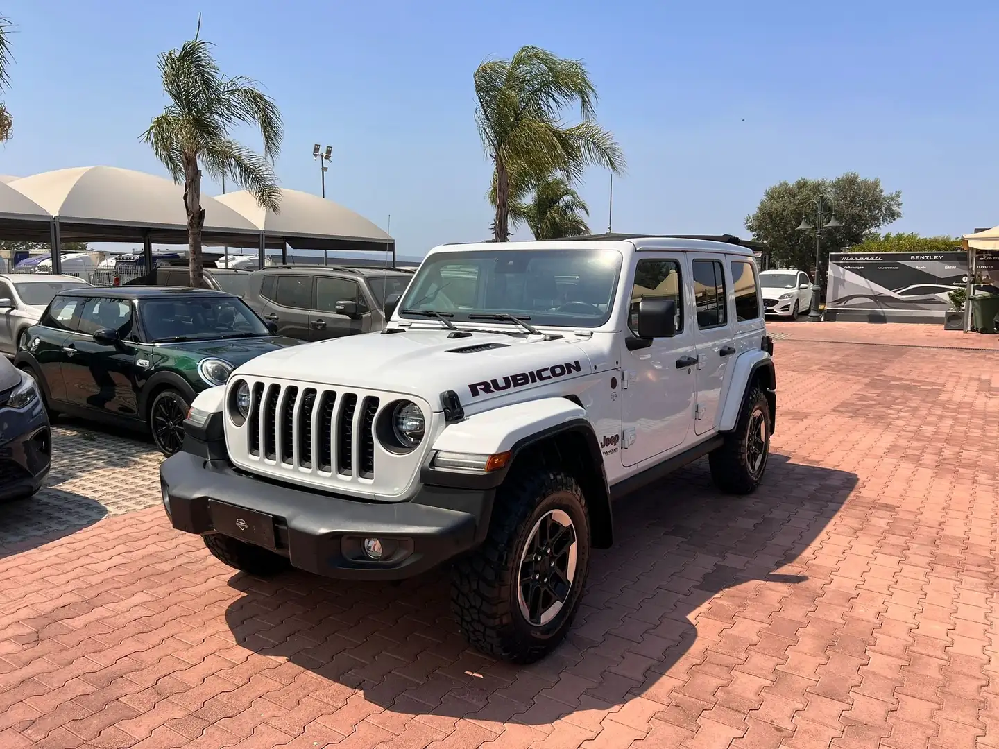 Jeep Wrangler Jeep Wrangler Unlimited 2.0 Turbo Rubicon SOFT TOP Bianco - 1