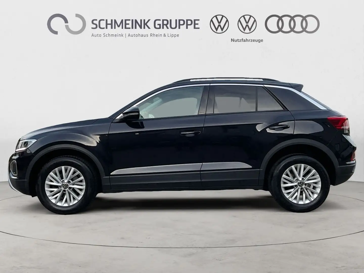Volkswagen T-Roc Life 1.5 TSI DSG Kamera SHZ CarPlay Schwarz - 2