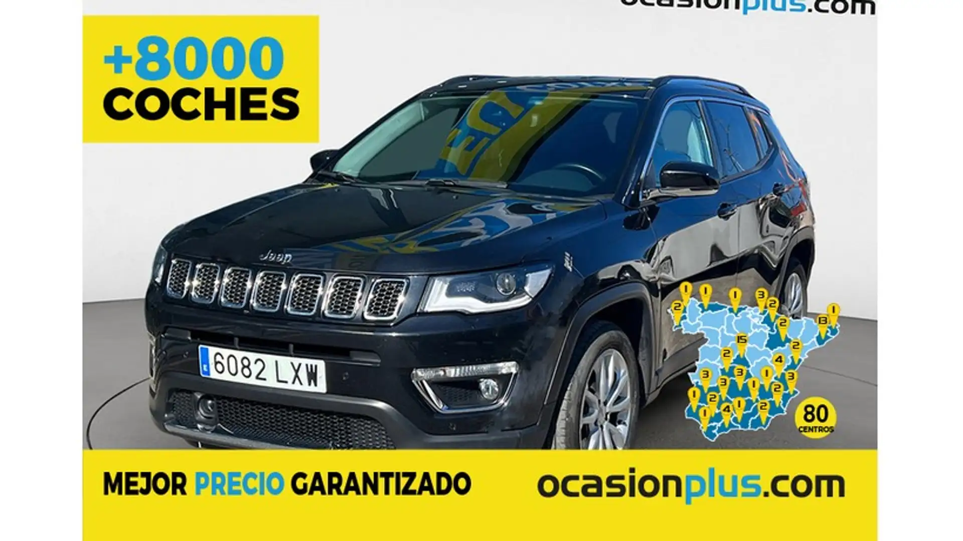 Jeep Compass 1.3 Gse T4 Limited 4x2 DCT 150 Negro - 1
