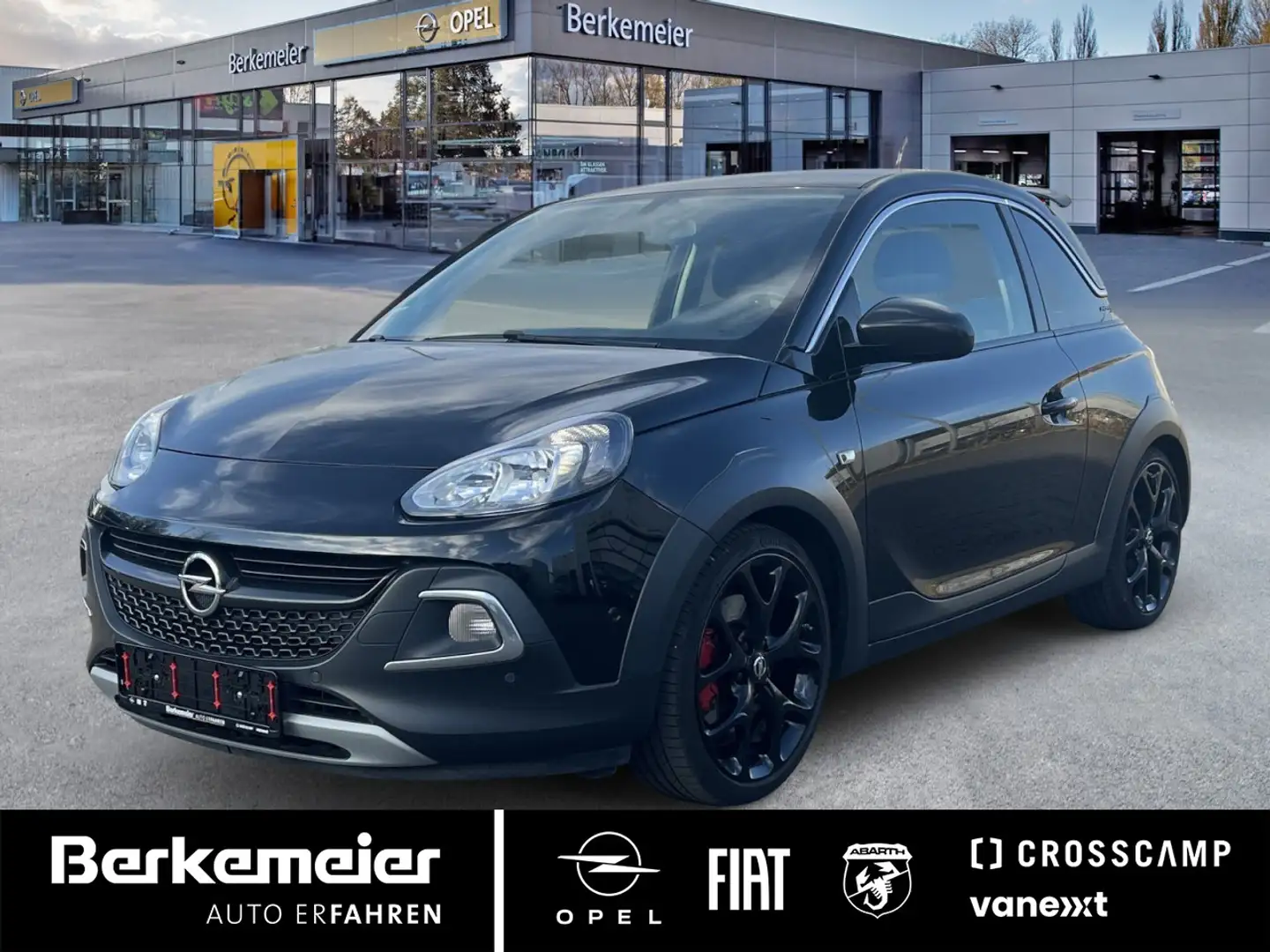 Opel Adam Rocks S 1.4 Turbo *SHZ/PDC* Schwarz - 1