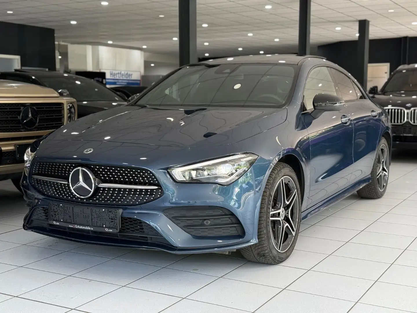 Mercedes-Benz CLA 250 e*AMG-LINE*PANO*MBEAM*KEYLESS*KAMERA*NIGH Blau - 1