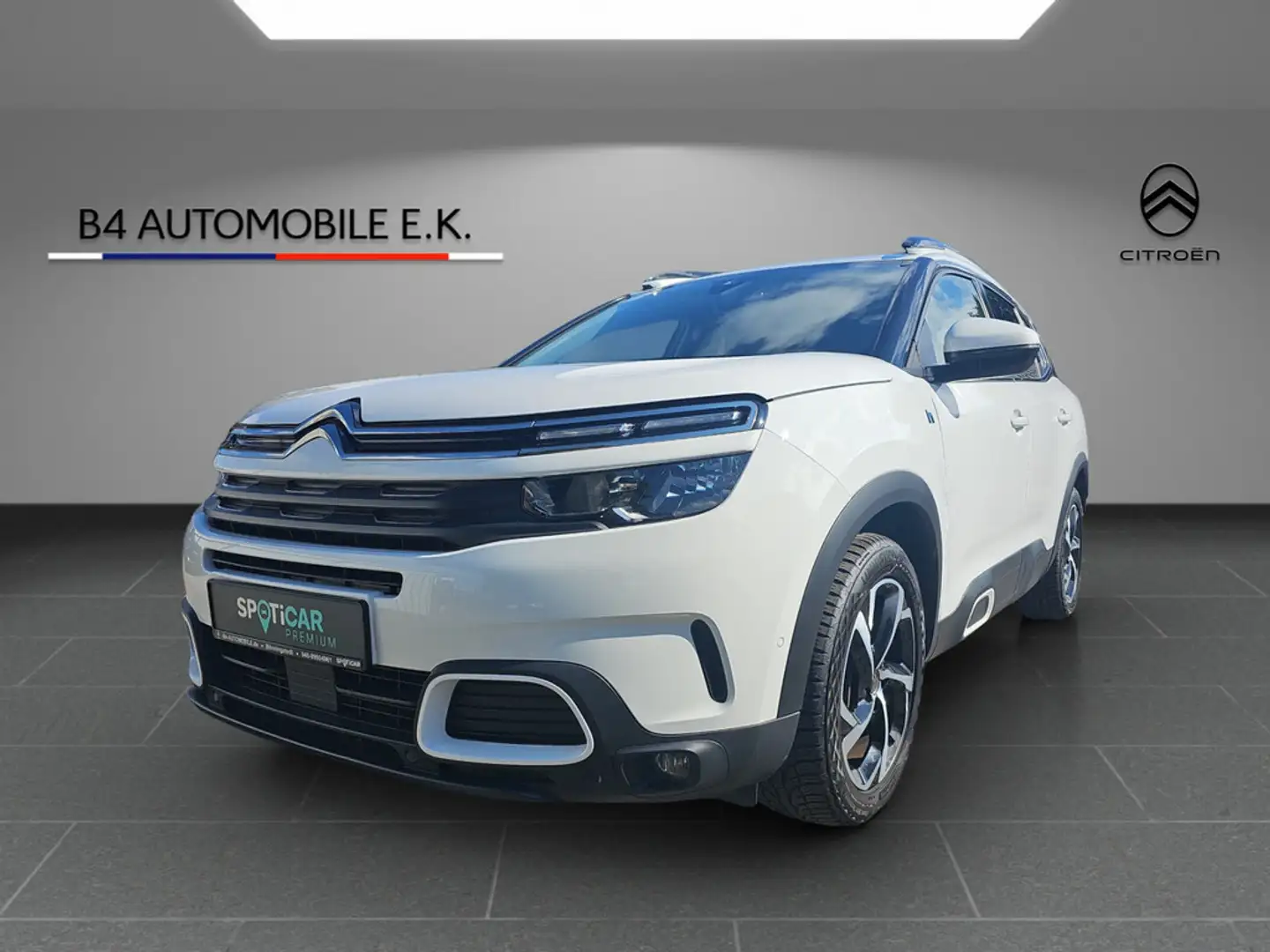 Citroen C5 Aircross 1.6 Feel Pack Hybrid AHK Weiß - 1