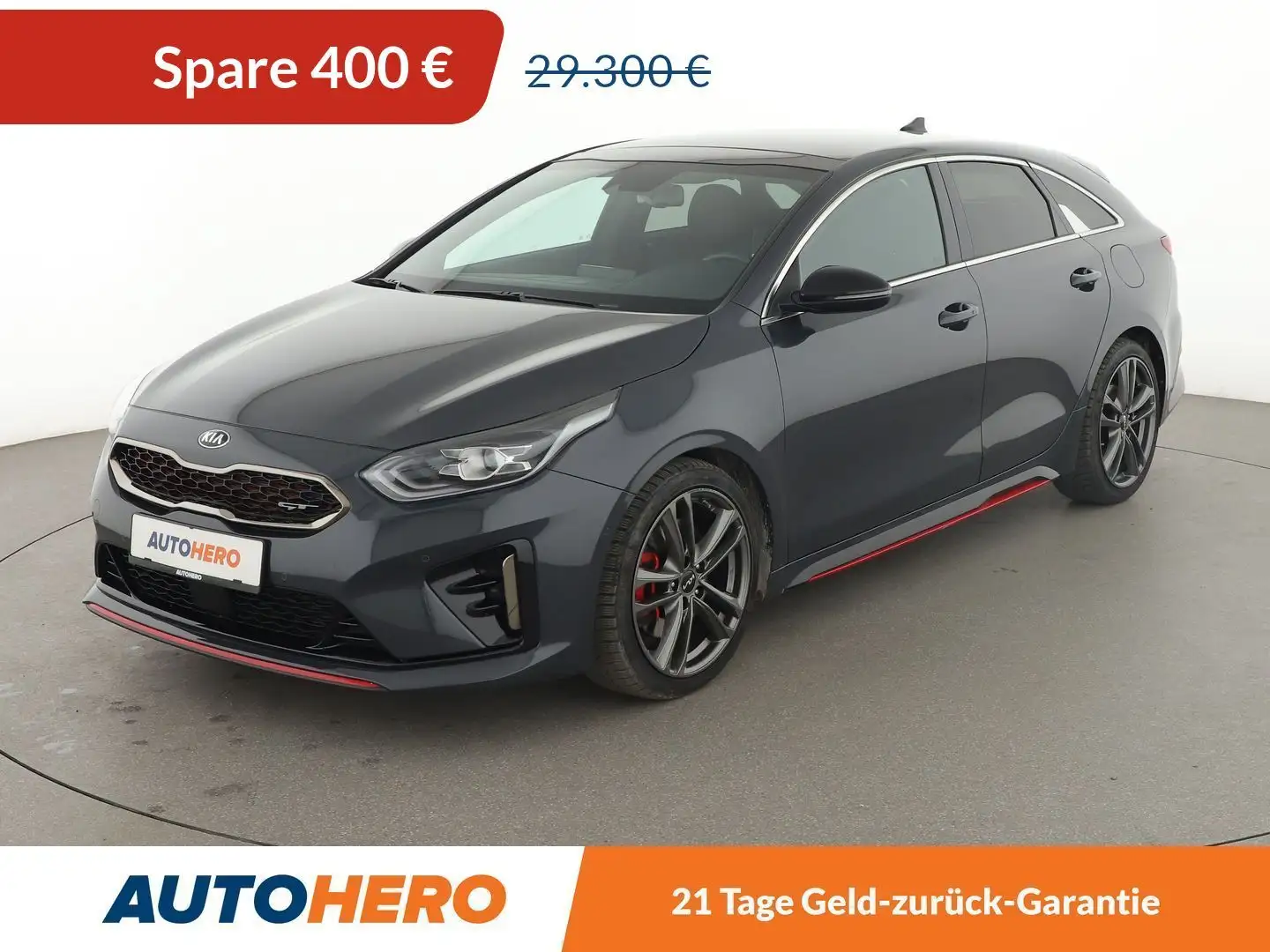 Kia ProCeed / pro_cee'd 1.6 TGDI GT Aut.*NAVI*BiLED*CAM*SHZ*LHZ*ACC* Grau - 1
