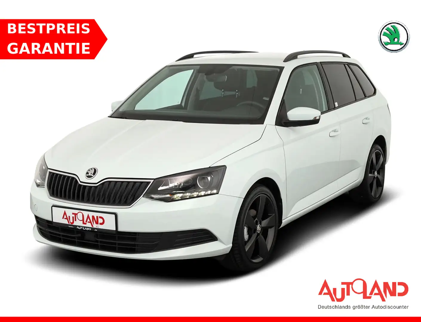 Skoda Fabia Combi 1.2 Joy Weiß - 1