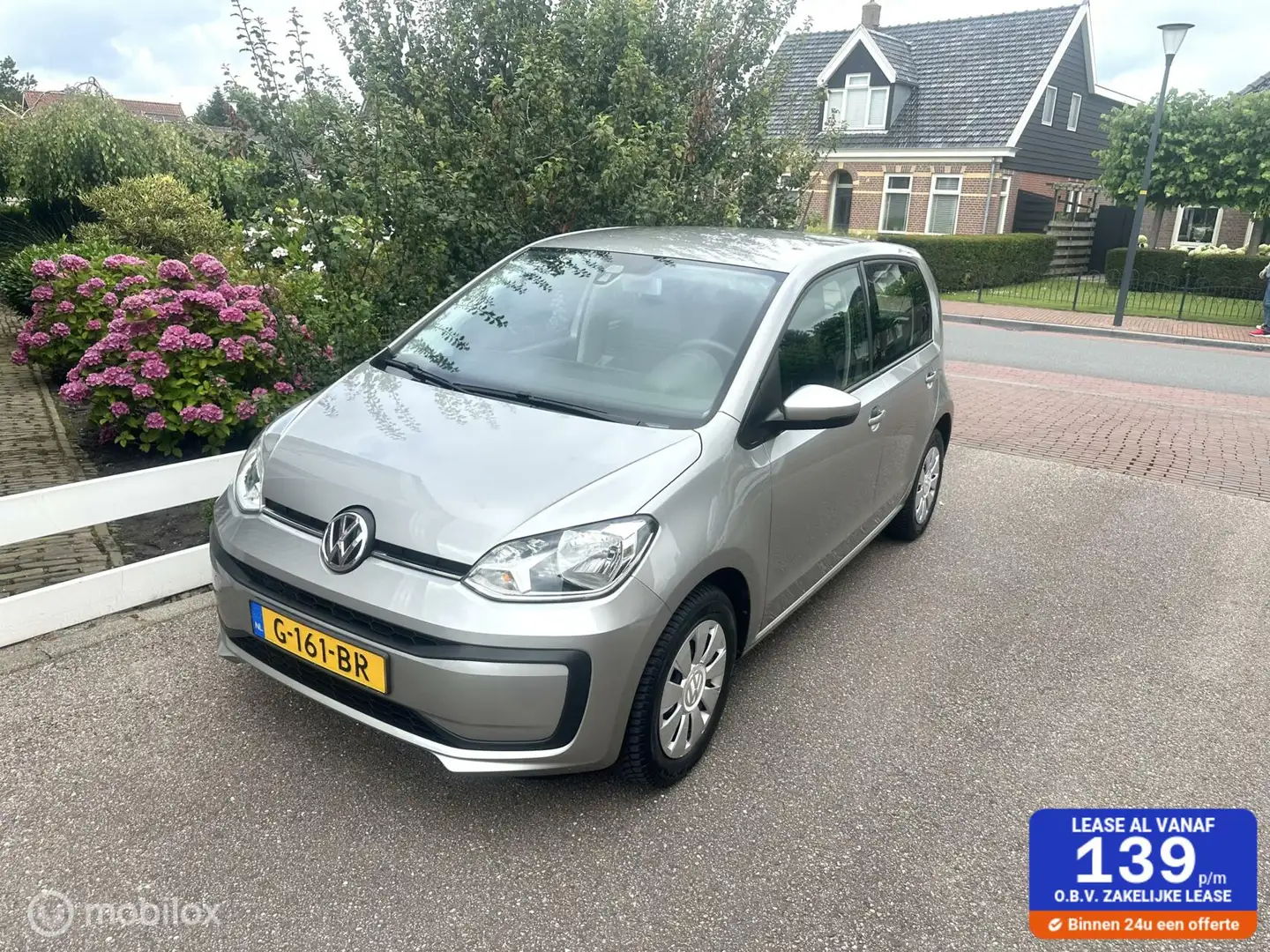 Volkswagen up! 1.0 BMT move up! 5-DEURS AIRCO BLUETOOTH 1E EIGENA Gris - 1