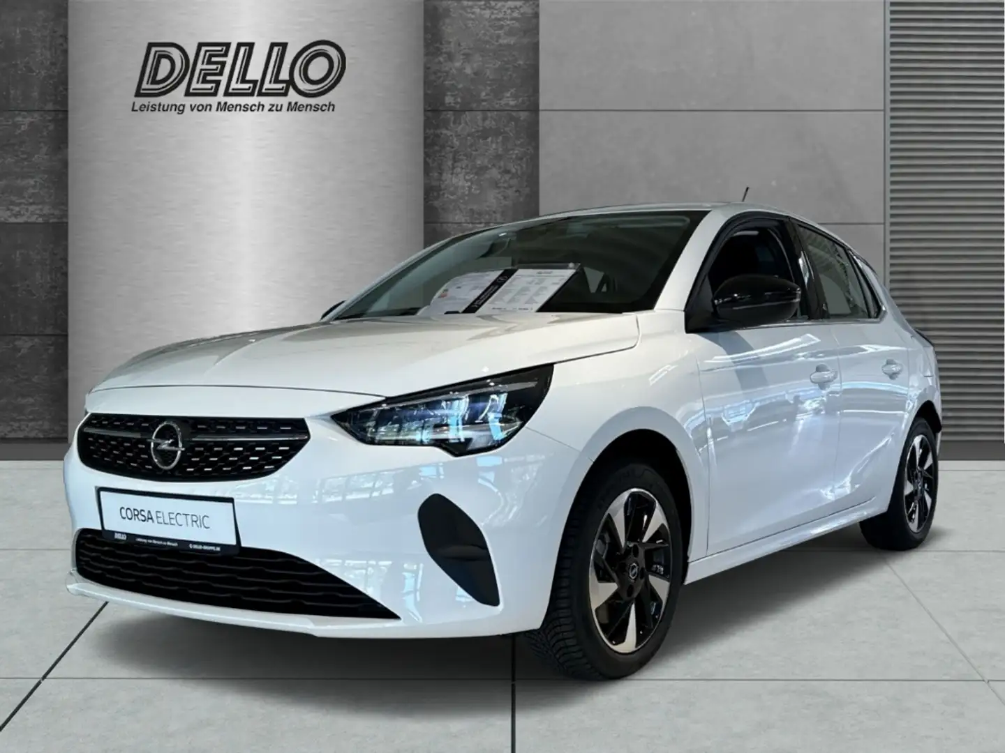 Opel Corsa-e Elegance Schnelllader Komfort-Paket Allwetter PDC Blanc - 1