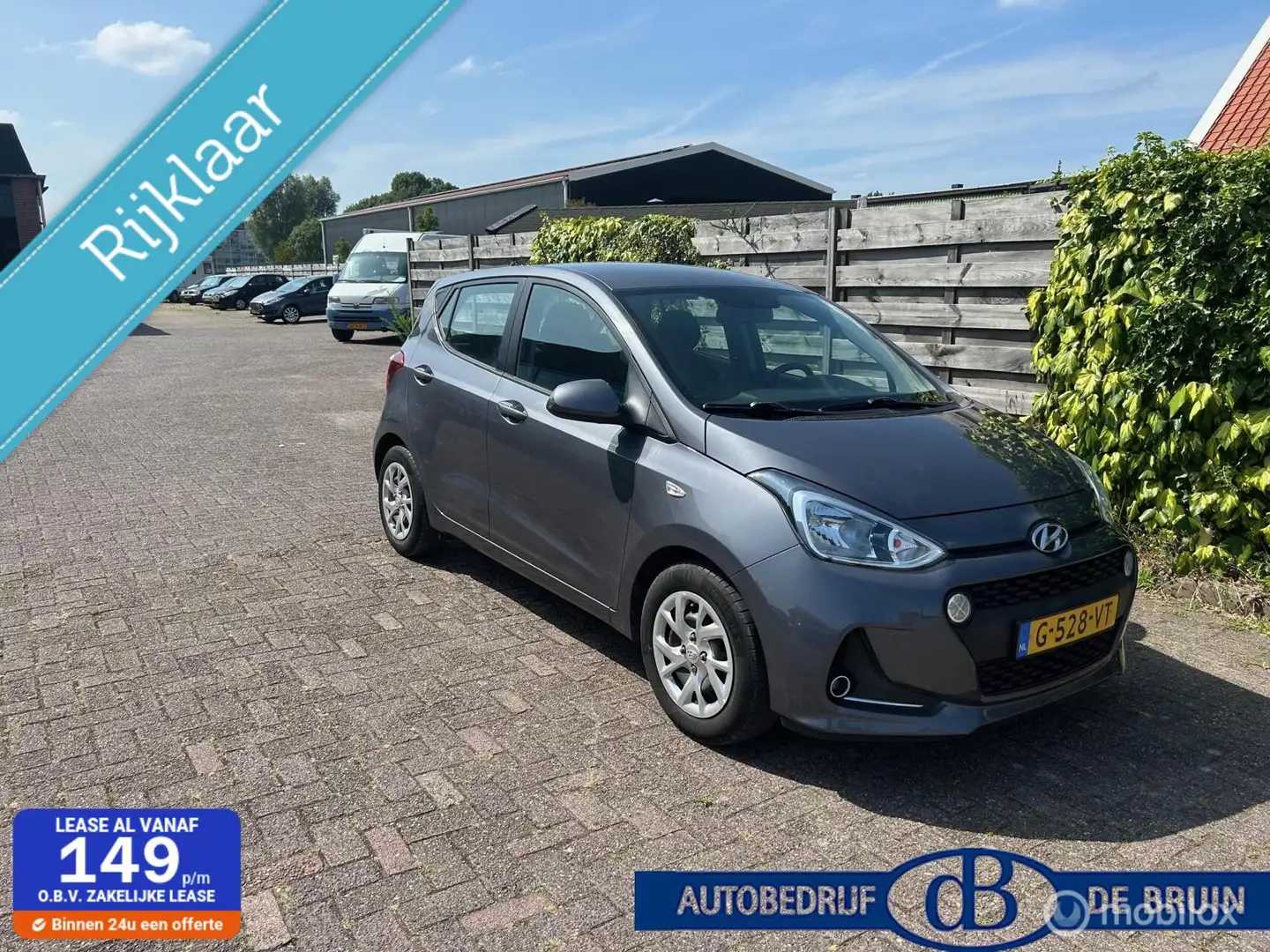 Hyundai i10 1.0i Comfort Grijs - 1