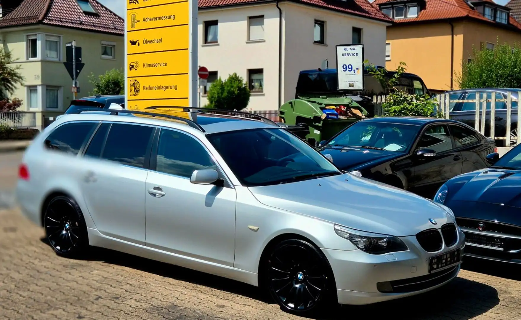BMW 523 i Touring /Panorama-Leder-19 Zoll -Insp.NEU!! Silber - 1