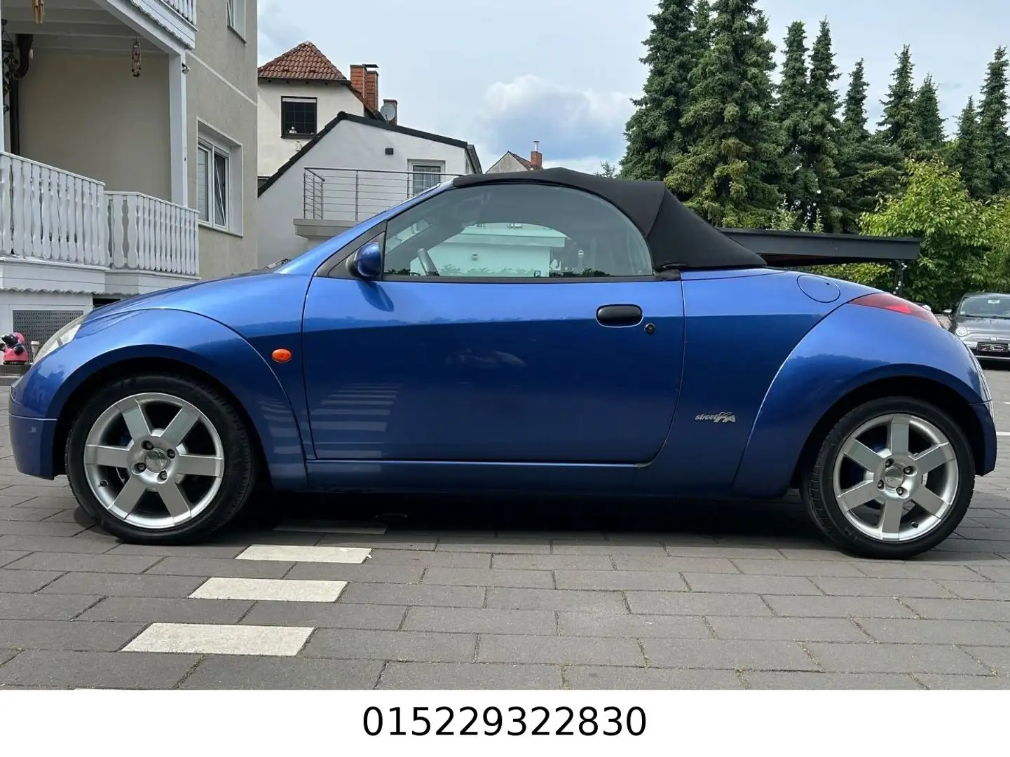 Ford Streetka 1.6 Elegance*KLIMA*TÜV 5-2027*ZENTRAL* Bleu - 2