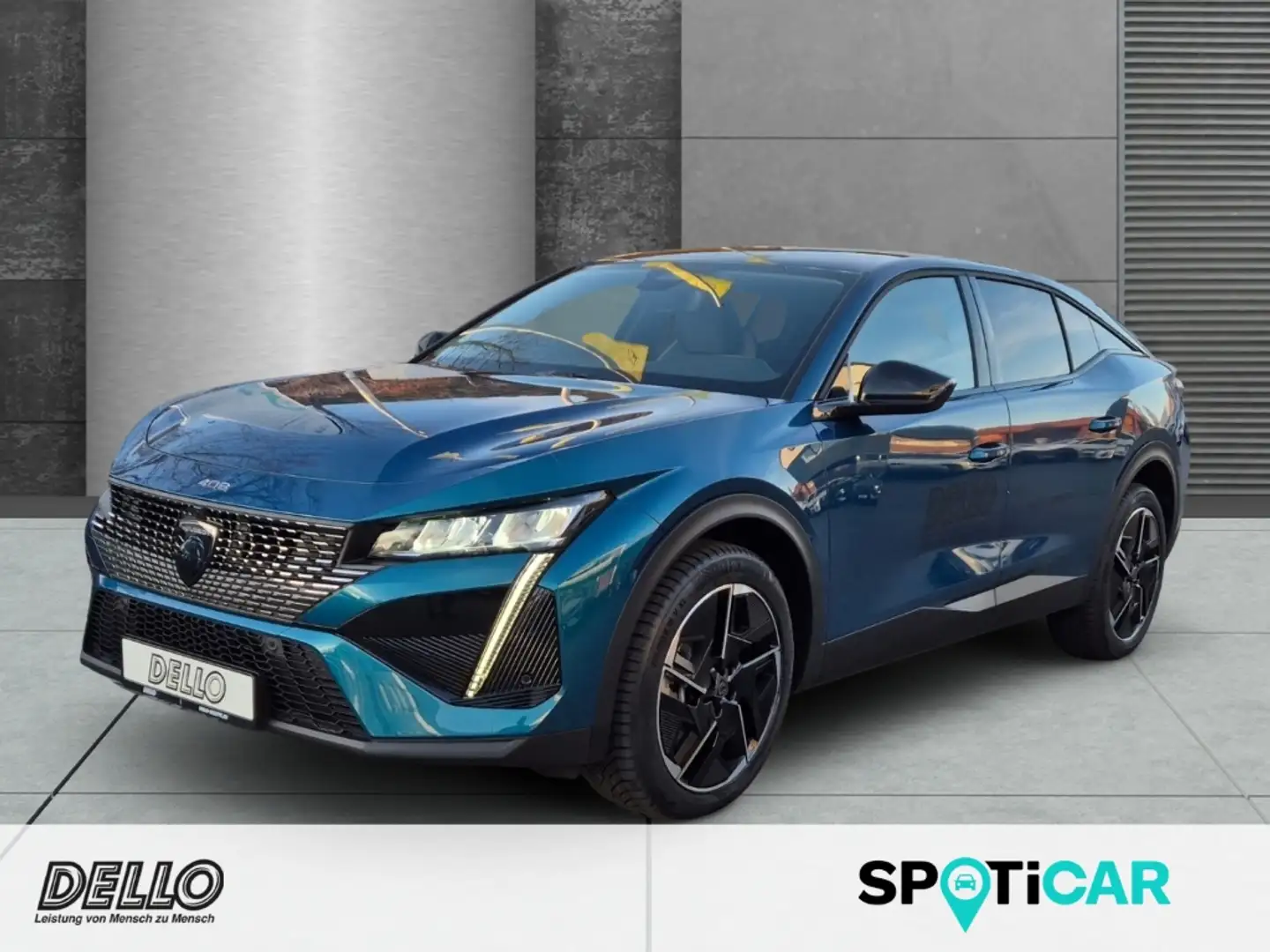 Peugeot 408 E-Allure Surrounding-Paket Connect Navi 360 Kamera Blau - 1