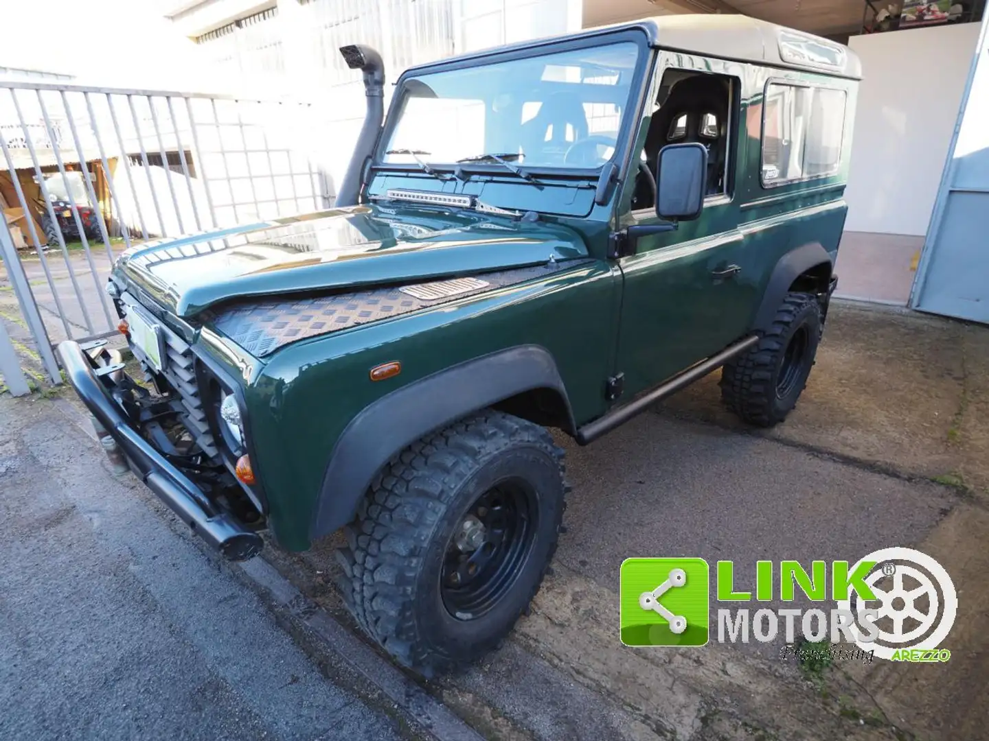 Land Rover Defender 90 2.5 td5 Station Wagon Grün - 1