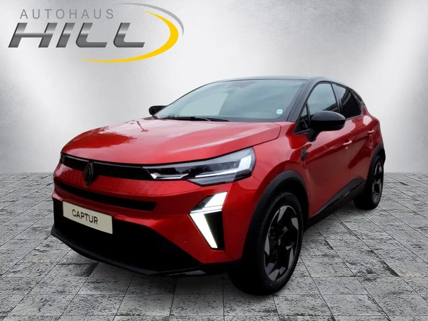 Renault Captur Techno Full Hybrid E-Tech 160 Rouge - 1