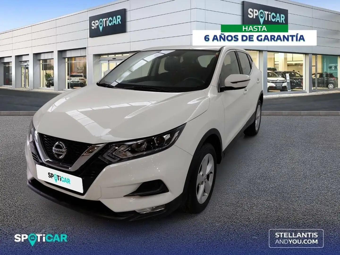 Nissan Qashqai DIG-T 103 kW (140 CV) E6D ACENTA Weiß - 1