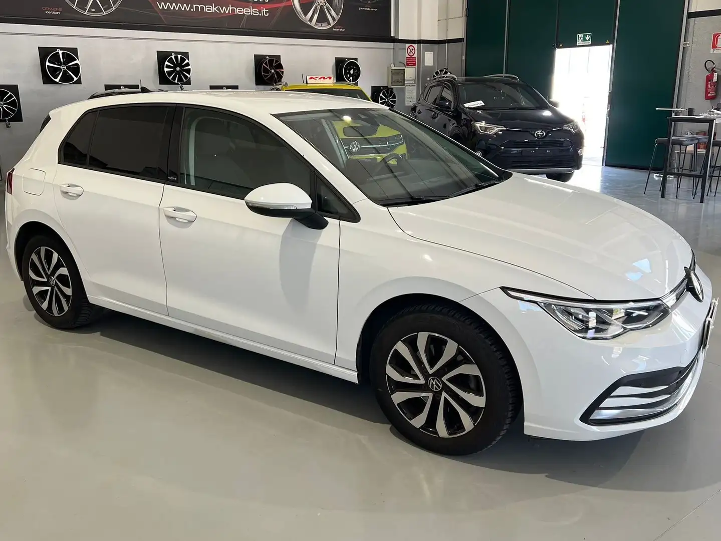 Volkswagen Golf Golf 2.0 tdi Active Style 150cv dsg -GANCIO TRAINO Bianco - 2