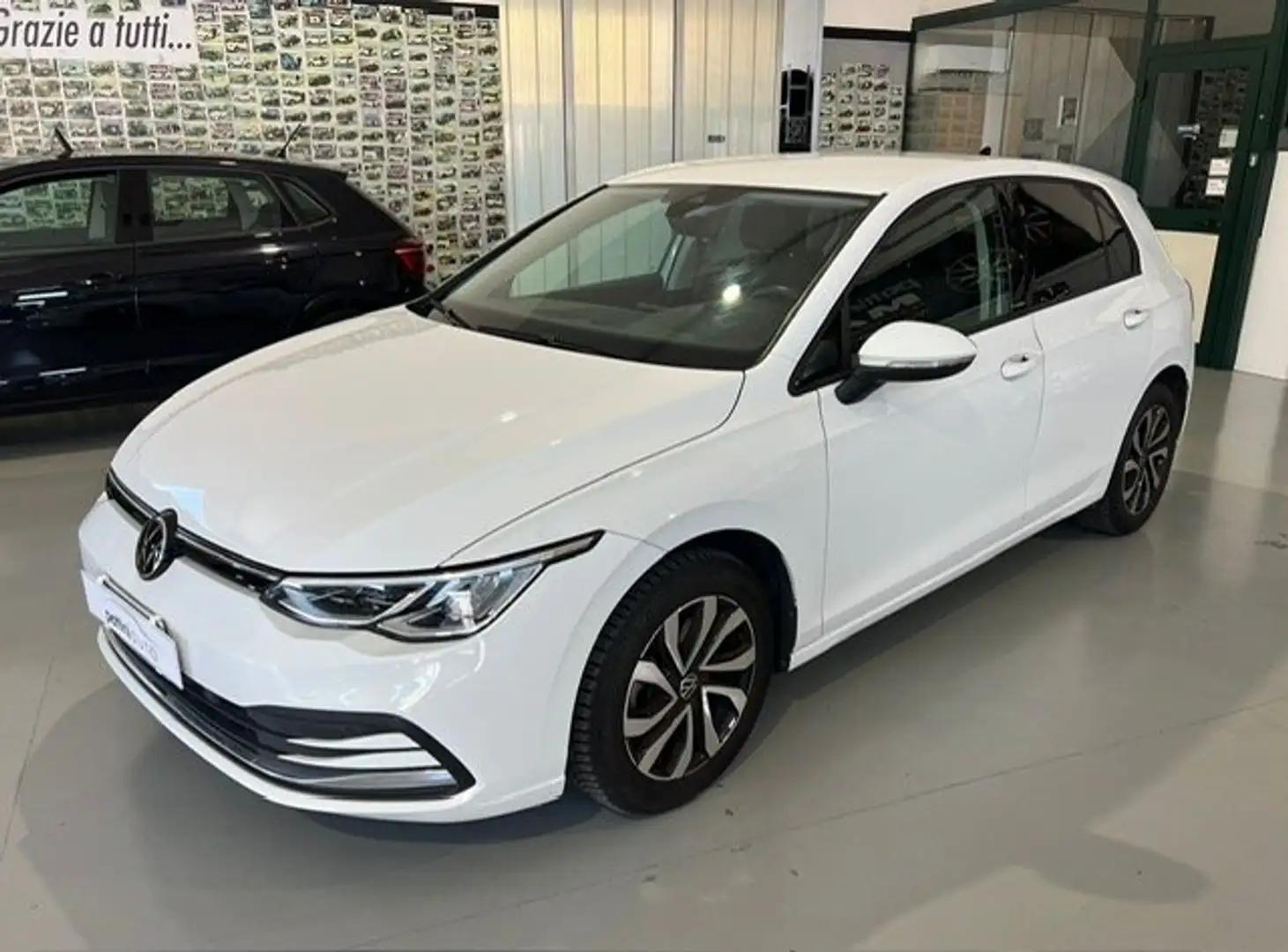 Volkswagen Golf Golf 2.0 tdi Active Style 150cv dsg -GANCIO TRAINO Bianco - 1