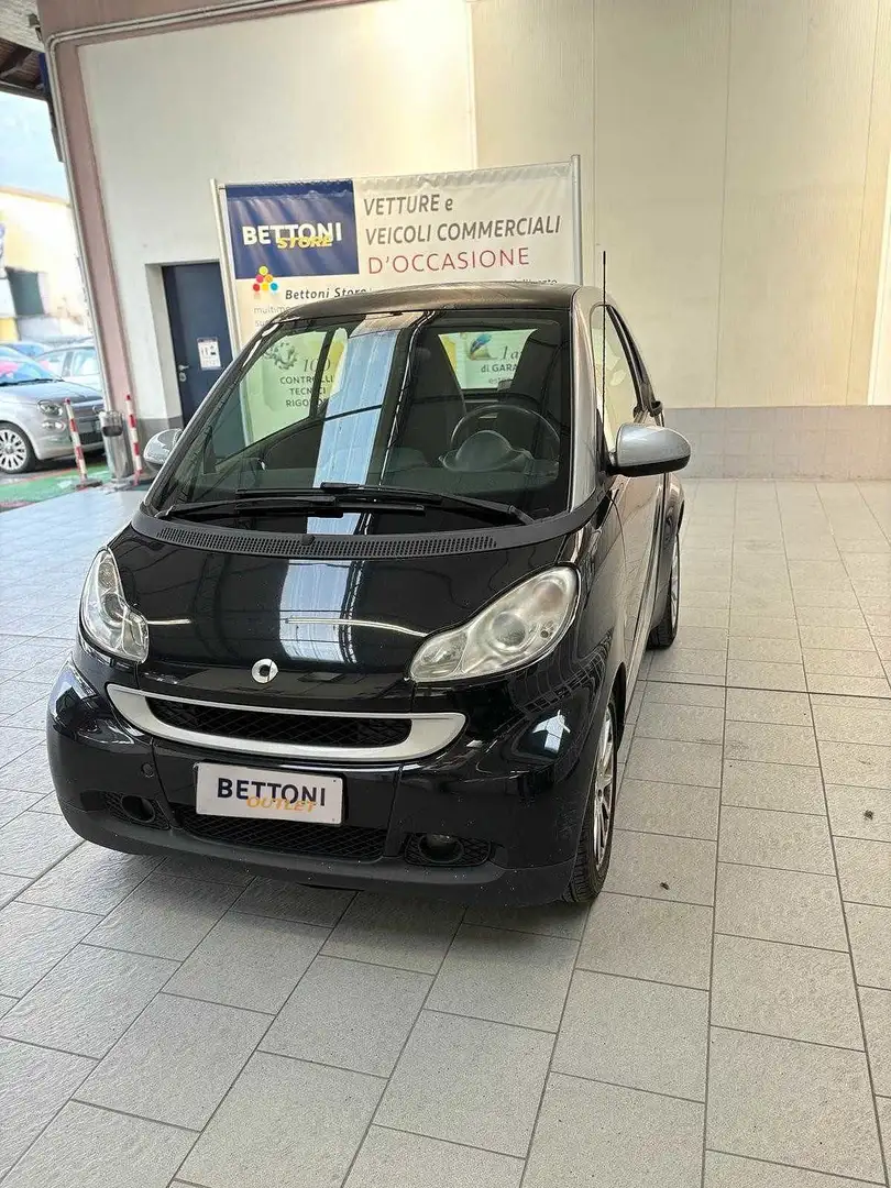 smart forTwo 2ª serie 1000 52 kW MHD coupé passion Negro - 2
