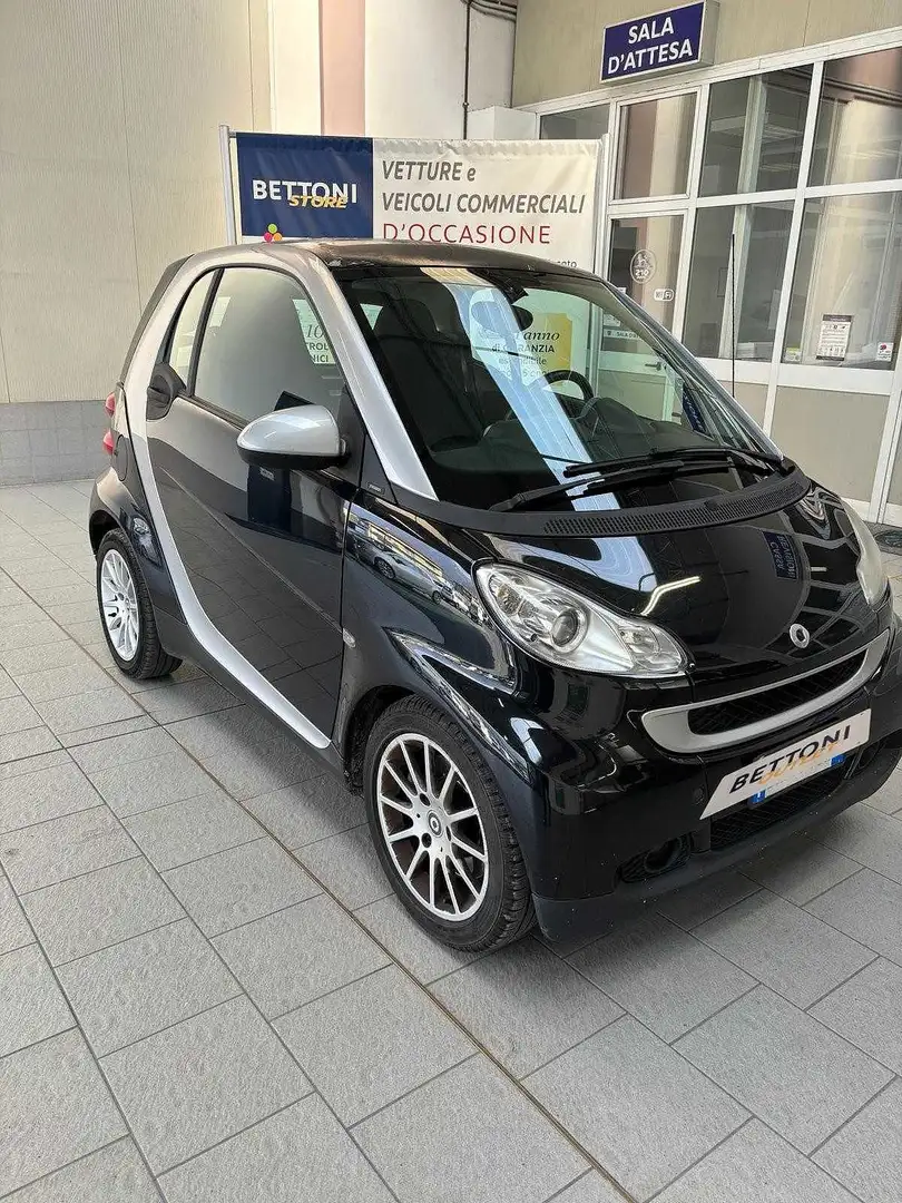 smart forTwo 2ª serie 1000 52 kW MHD coupé passion Nero - 1