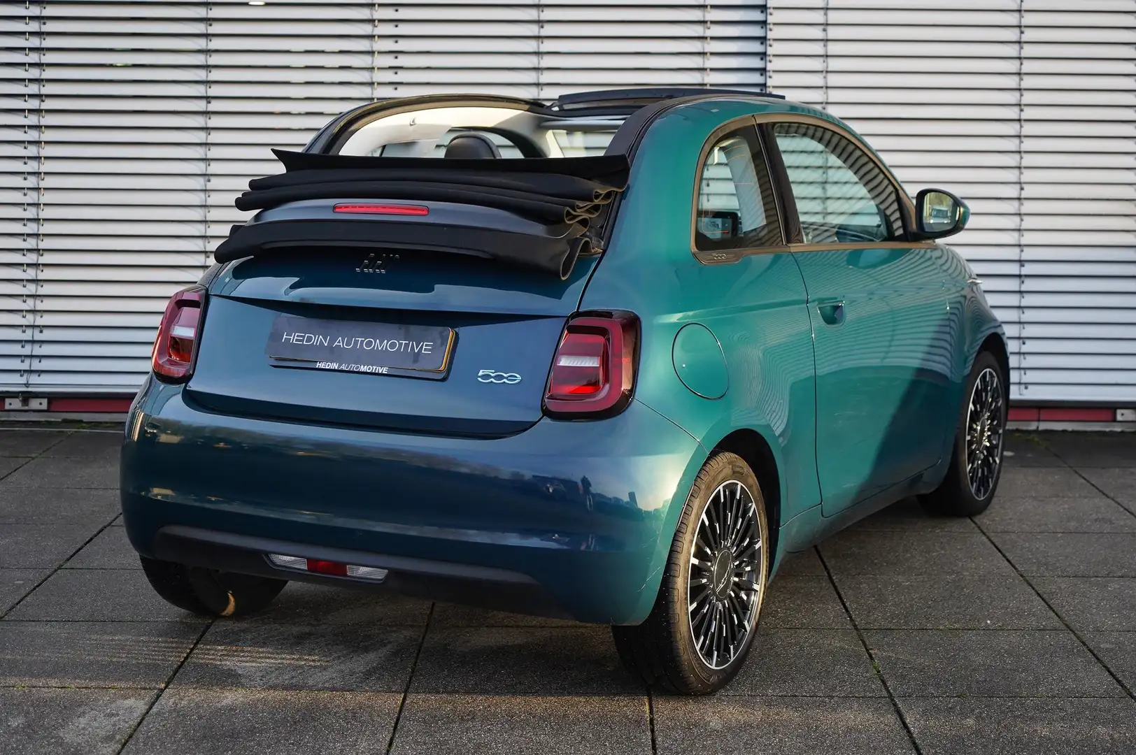 Fiat 500e Icon 42 kWh Cabrio | Apple Carplay / Android Auto Groen - 2