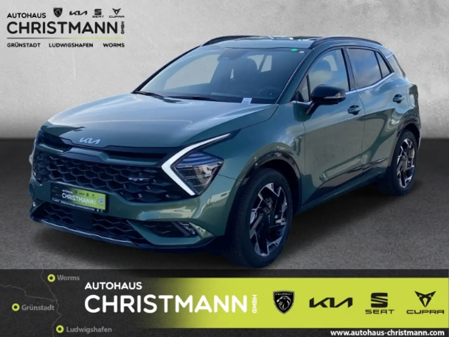 Kia Sportage 1.6T AWD DCT GT-LINE *PANORAMADACH*SOUND-PAKET*DRI Verde - 1