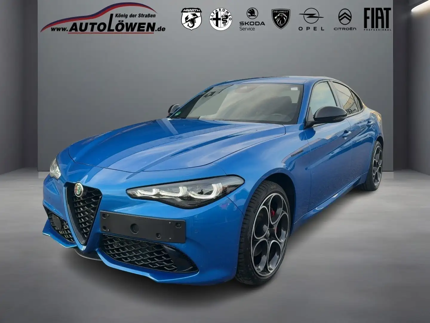 Alfa Romeo Giulia 2.0 Turbo 16V Competizione Q4 (EURO 6d) Blau - 1