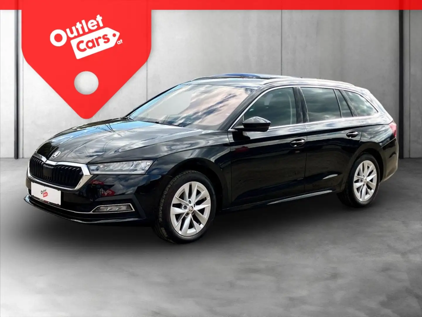 Skoda Octavia Combi 2.0 TDI Style DSG LED+NAV+RADAR+HUD Schwarz - 1