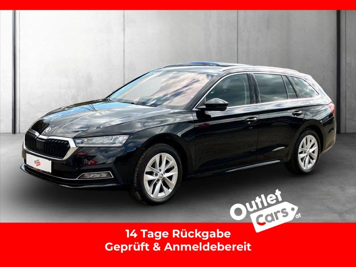 Skoda Octavia Combi 2.0 TDI Style DSG LED+NAV+RADAR+HUD Schwarz - 1