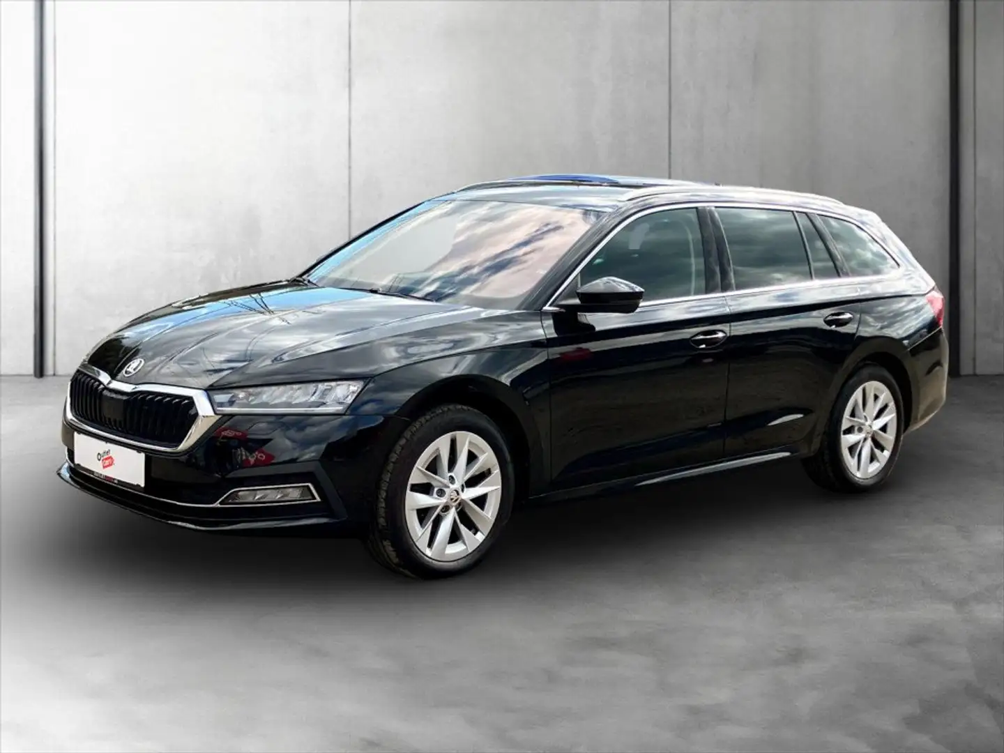 Skoda Octavia Combi 2.0 TDI Style DSG LED+NAV+RADAR+HUD Schwarz - 2