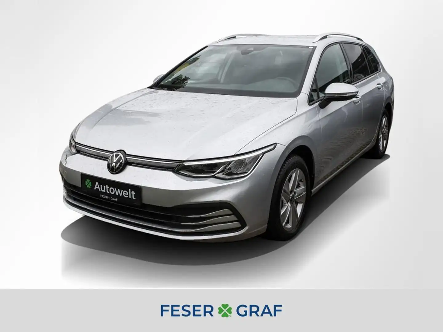 Volkswagen Golf 8 Var. 2.0 TDI Life DSG ACC LED Navi RüKa Silber - 1